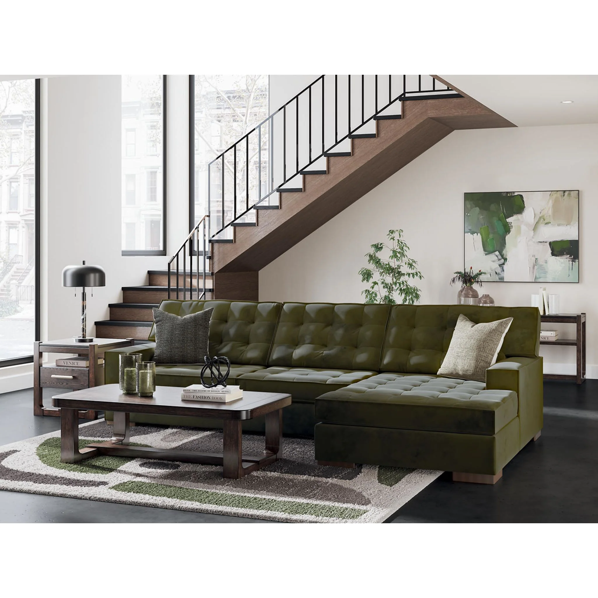 Chalcombe 2 Piece Sectional with Chaise - Image 3