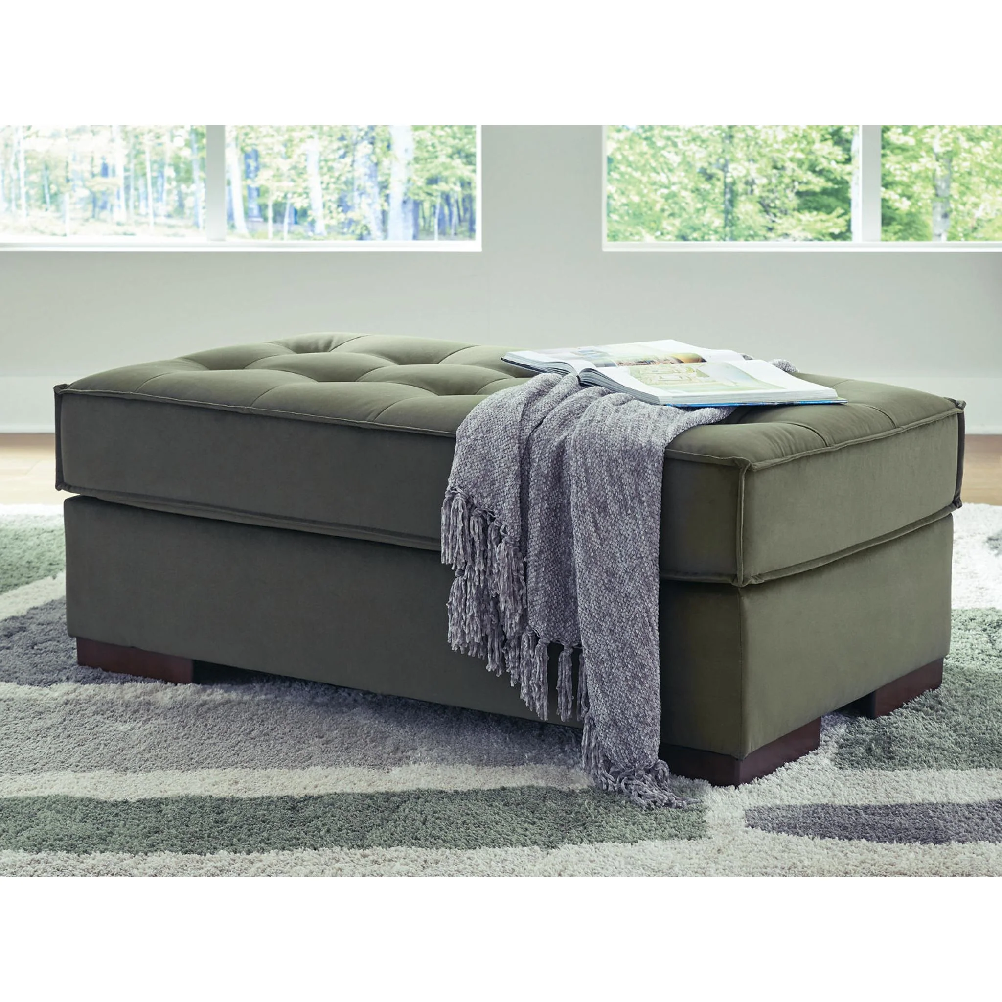 Chalcombe Oversized Accent Ottoman - Image 2