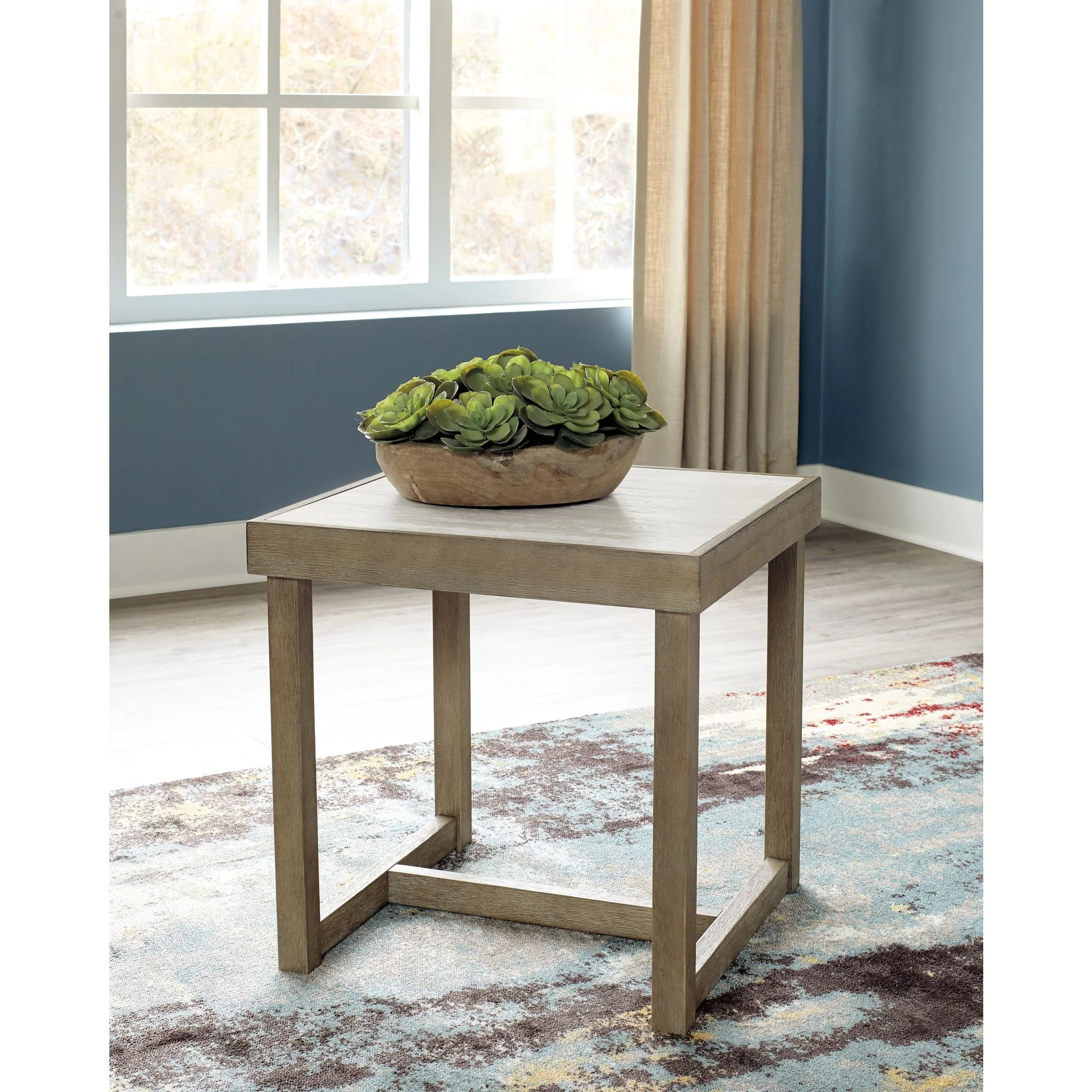 Challene Square End Table - Image 7