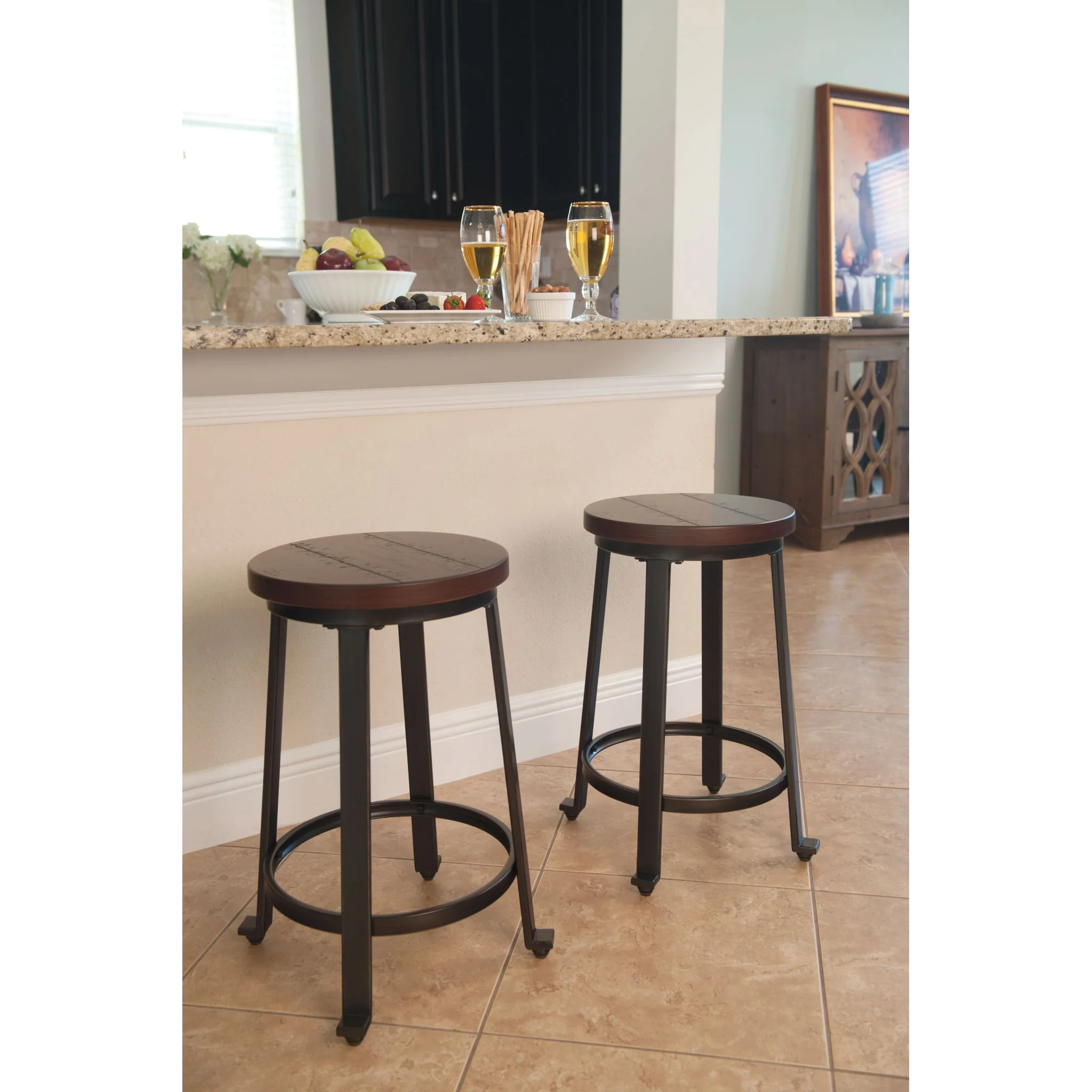 Challiman Counter Height Stool - Image 11