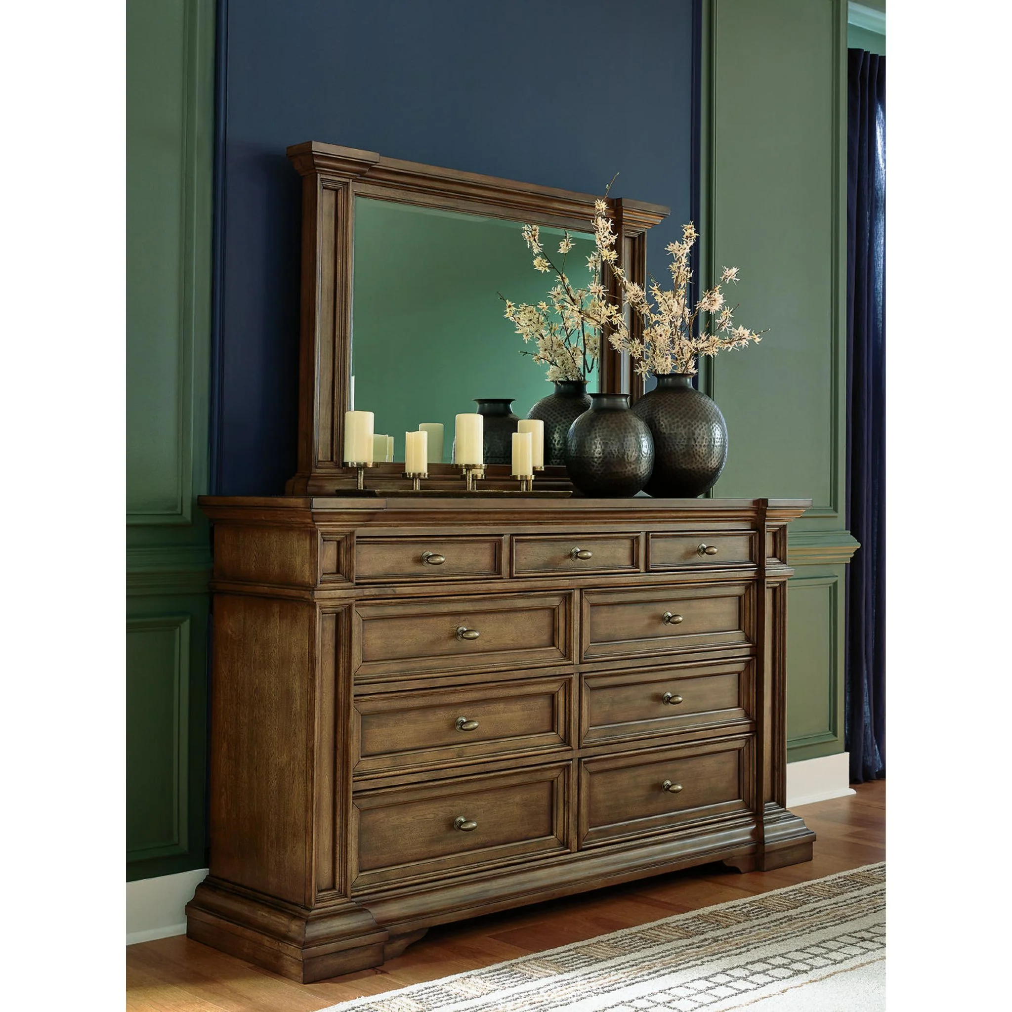 Channley Dresser and Mirror - Image 2