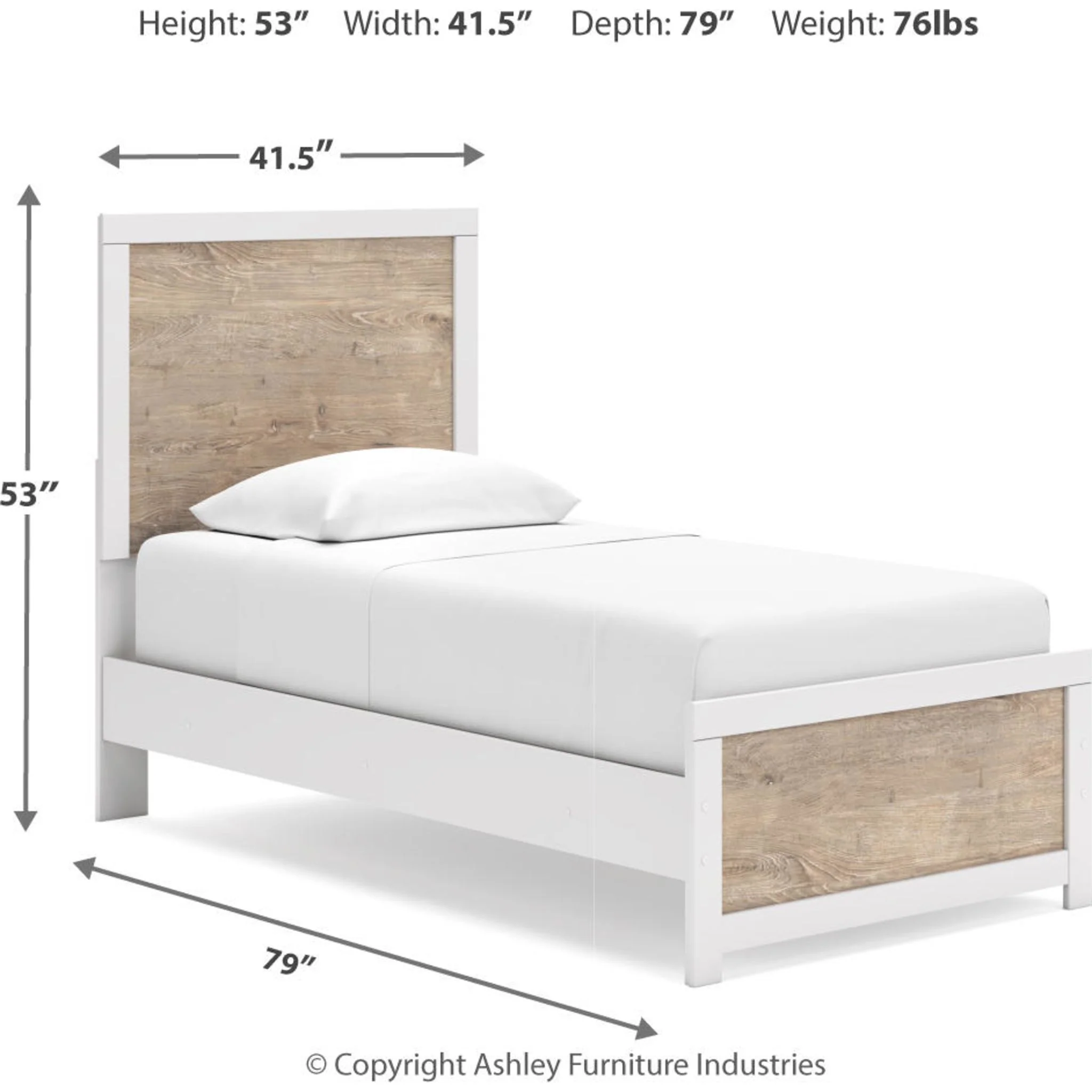 Charbitt 5 Piece Twin Panel Bedroom - Image 17