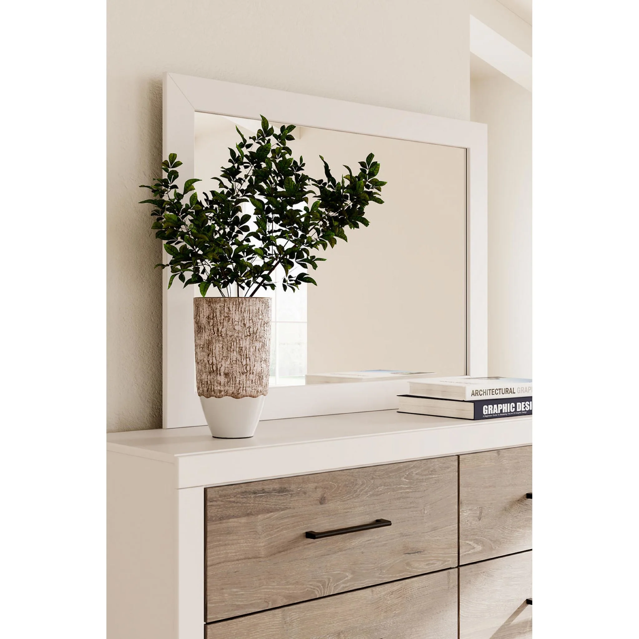 Charbitt Dresser and Mirror - Image 11