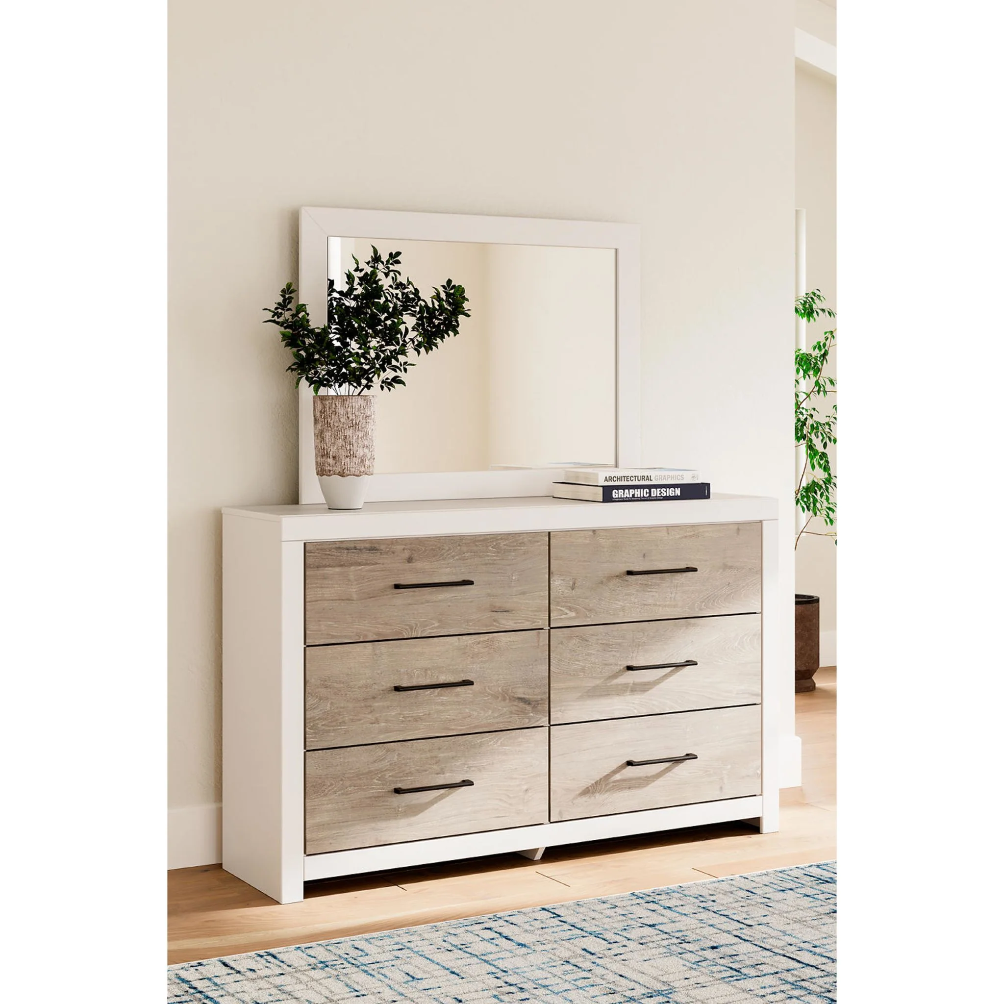 Charbitt Dresser and Mirror - Image 12