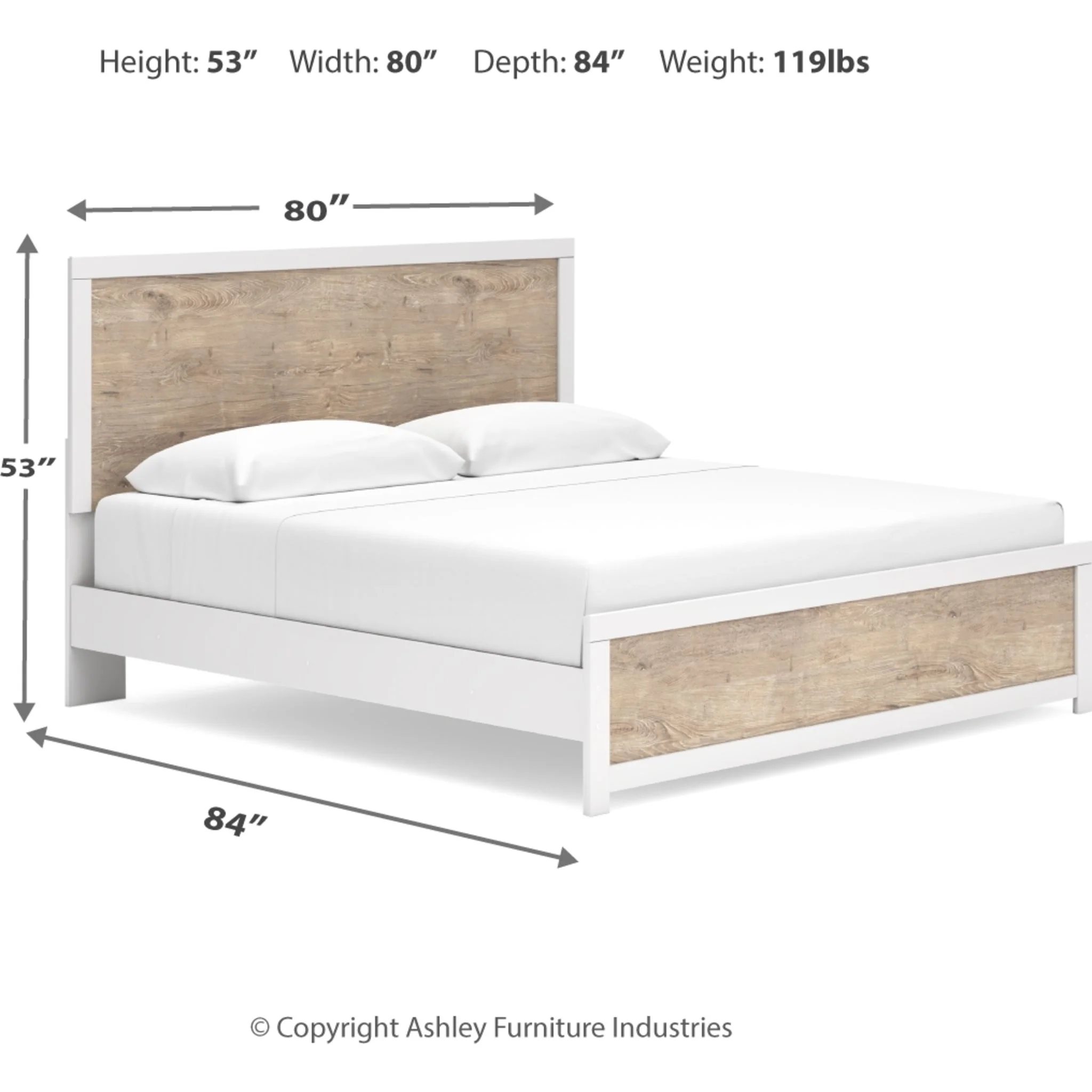 Charbitt King Panel Bed - Image 9