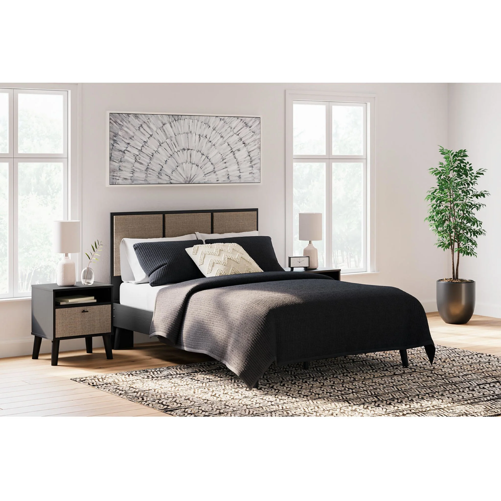 Charlang Full Platform Bed - Image 10