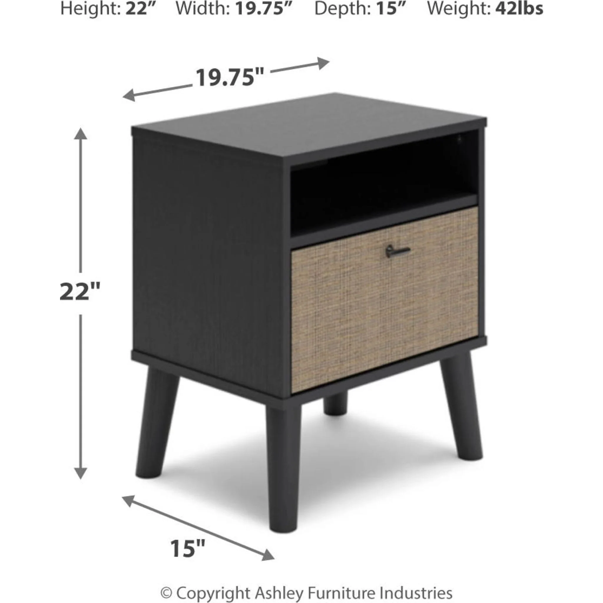 Charlang Nightstand - Image 6