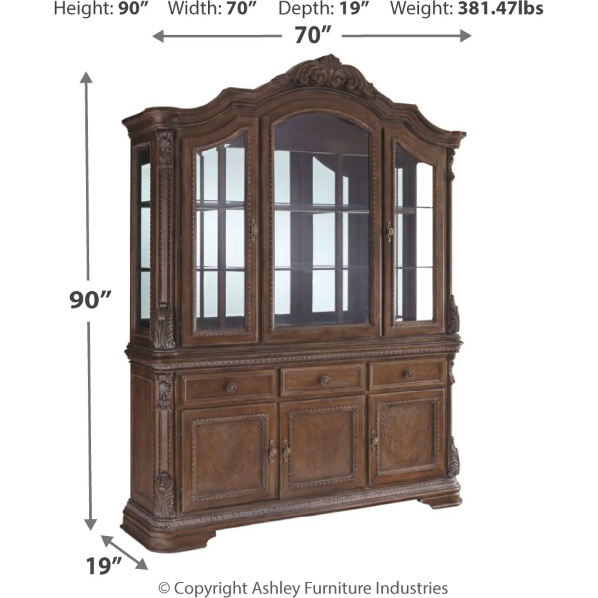 Charmond Buffet & Hutch - Image 6