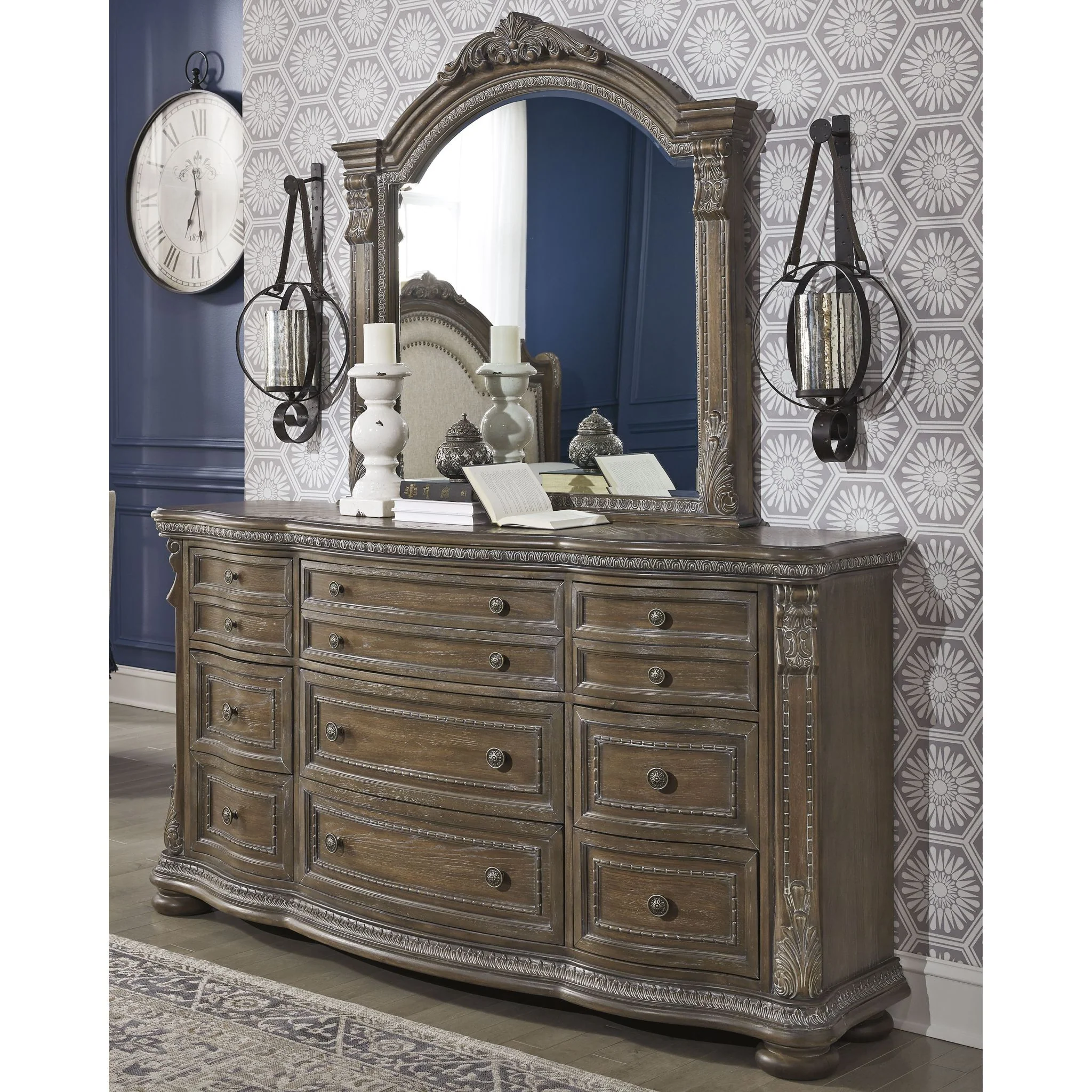 Charmond Dresser and Mirror - Image 2