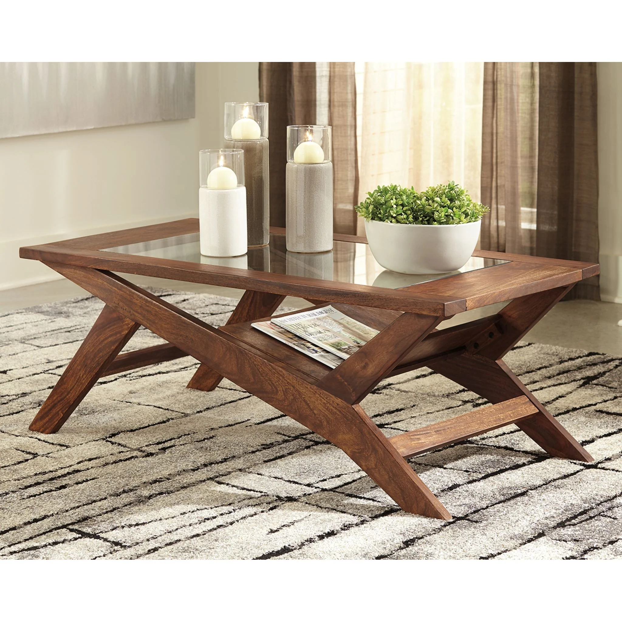 Charzine Rectangle Cocktail Table - Image 4