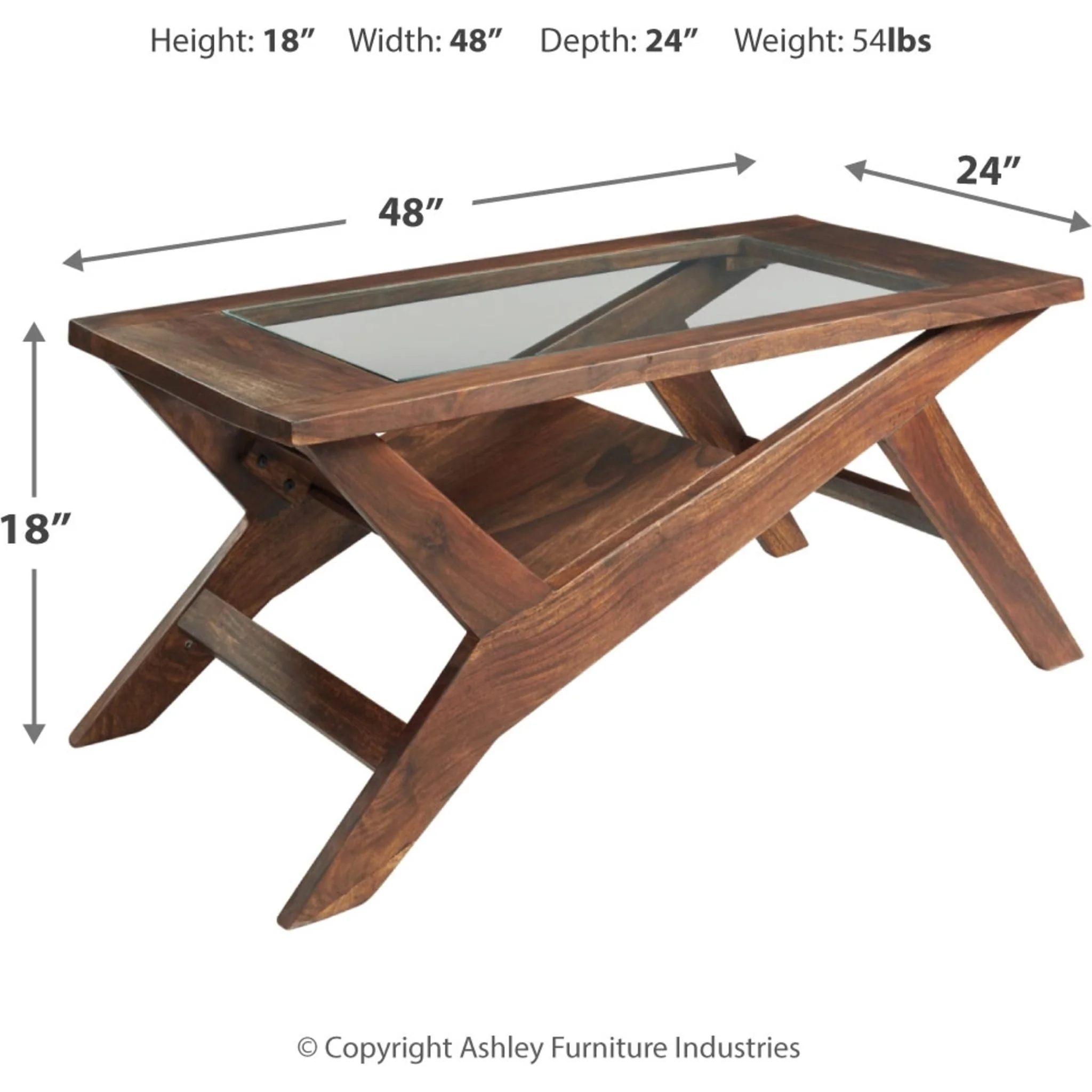 Charzine Rectangle Cocktail Table - Image 7