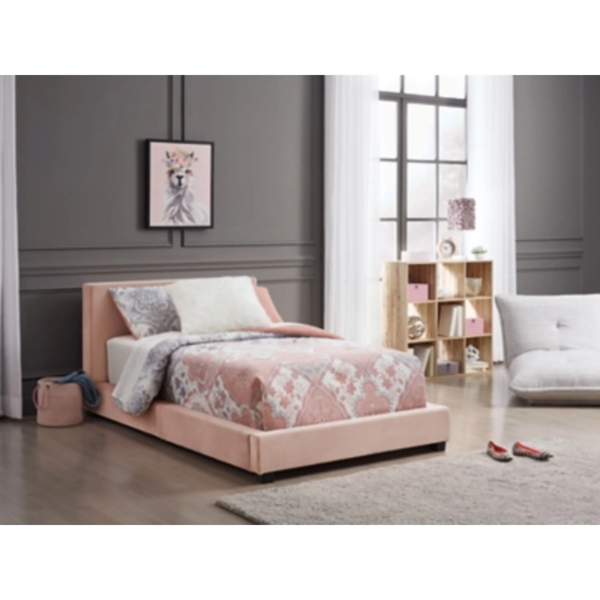 Chesani Upholstered Twin Bed - Image 8
