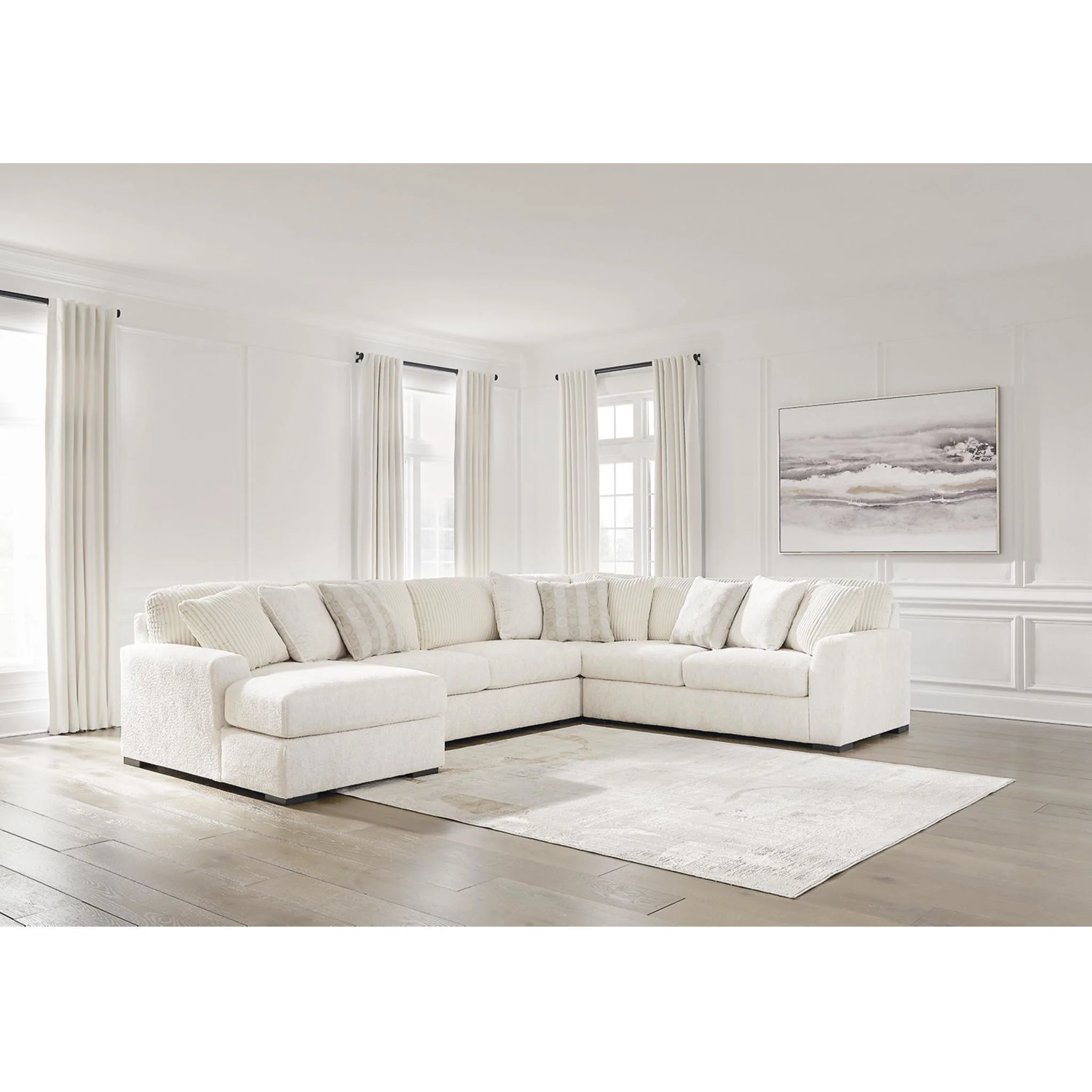 Chessington 4 Piece Sectional with Chaise - Image 12