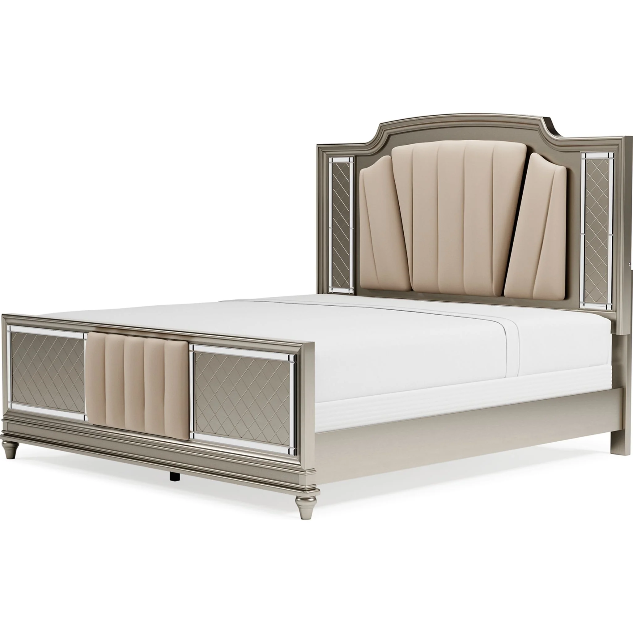 Chevanna 3 Piece King Upholstered Bed - Image 4