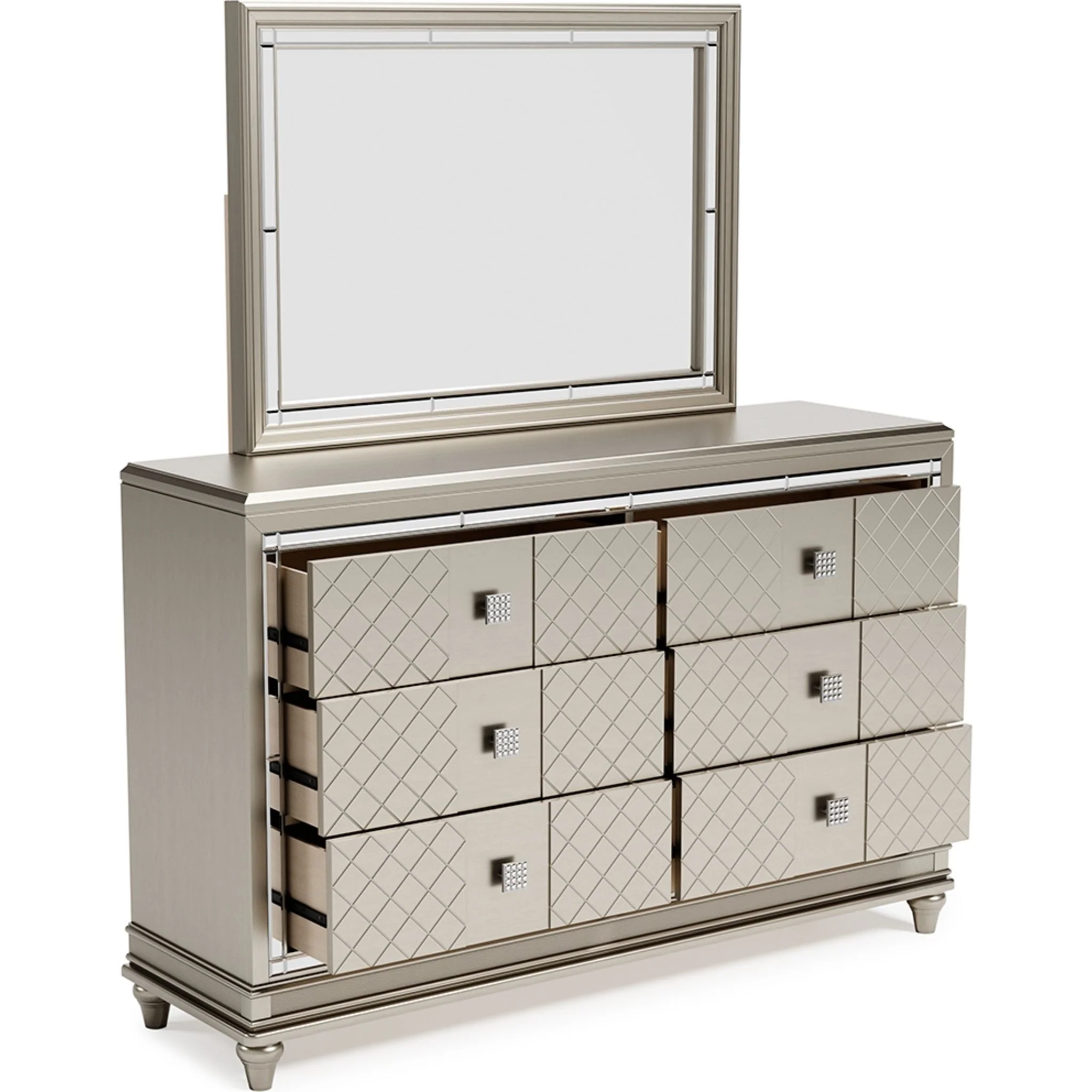 Chevanna Dresser and Mirror - Image 3
