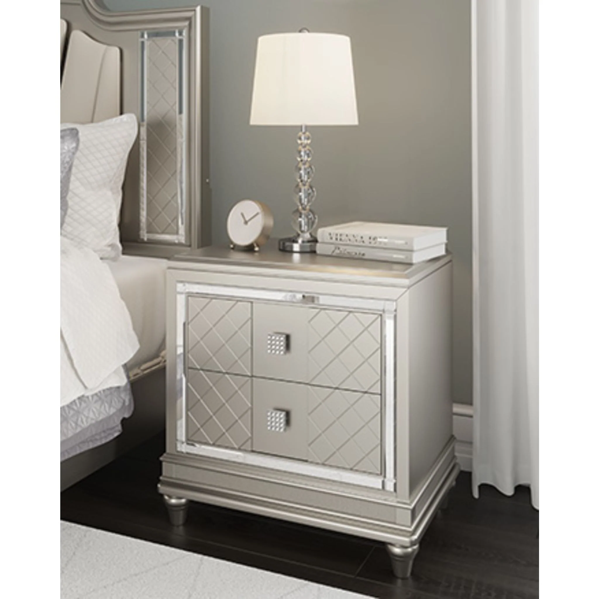 Chevanna Two Drawer Nightstand - Image 12