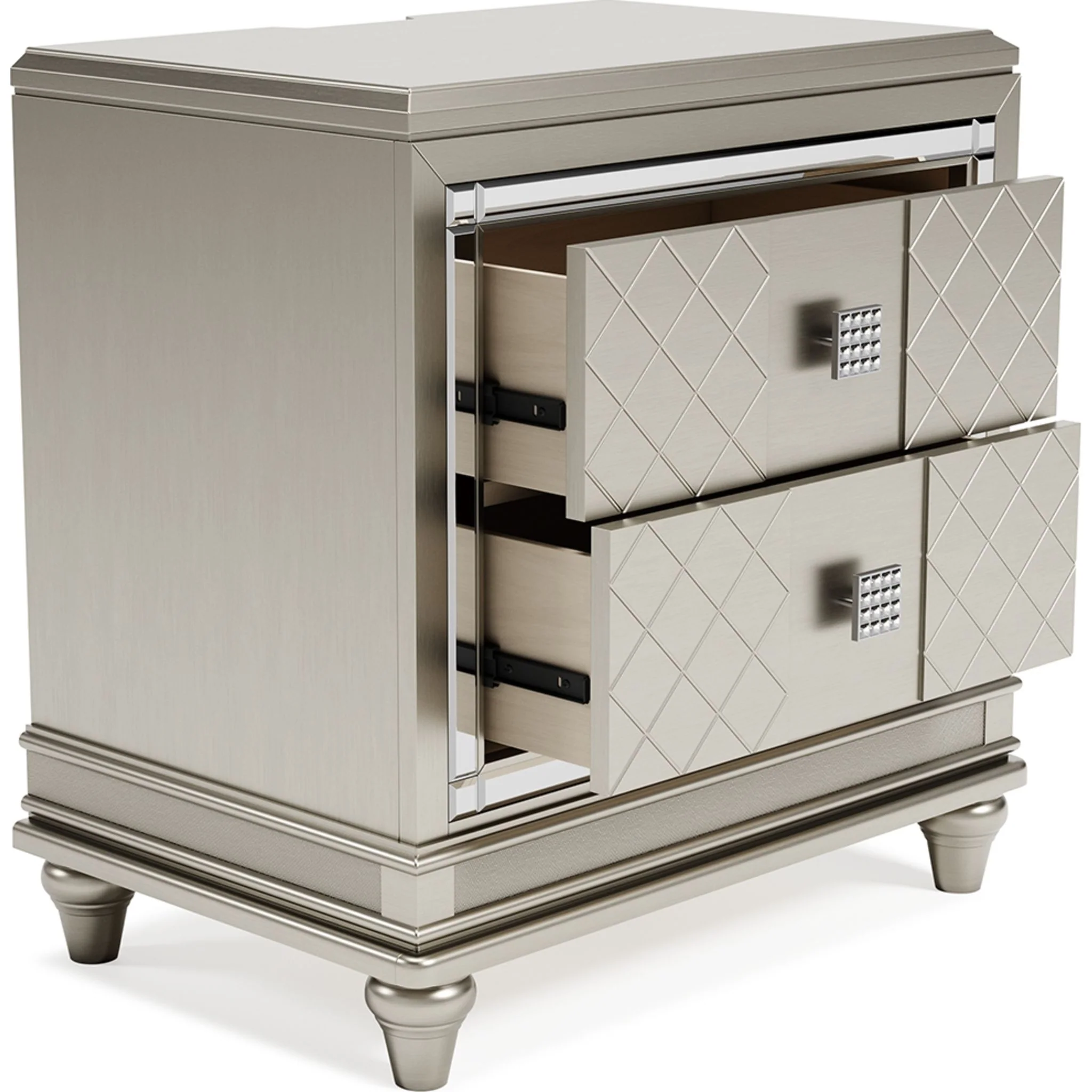 Chevanna Two Drawer Nightstand - Image 3