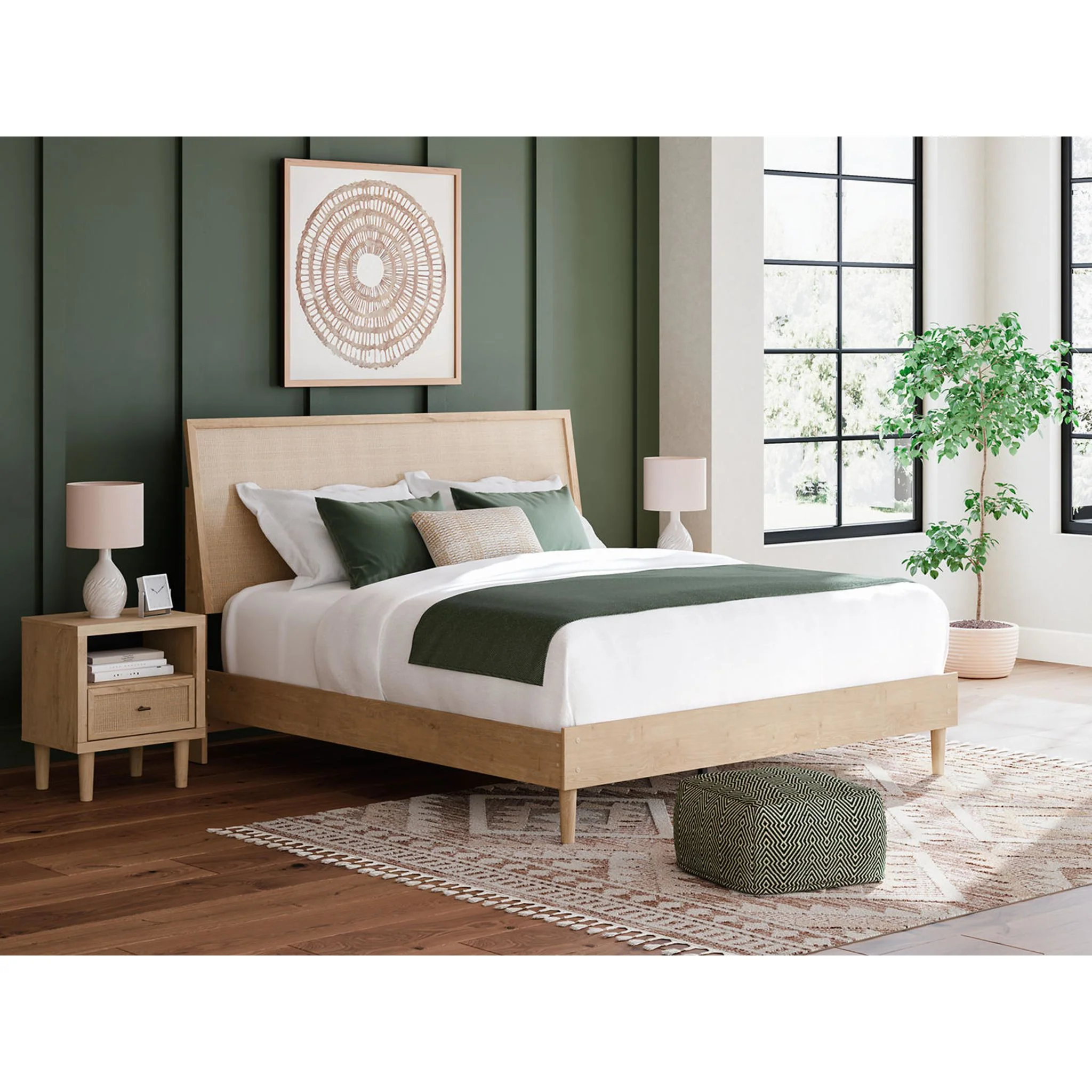 Cielden 5 Piece Platform Bedroom - Image 44