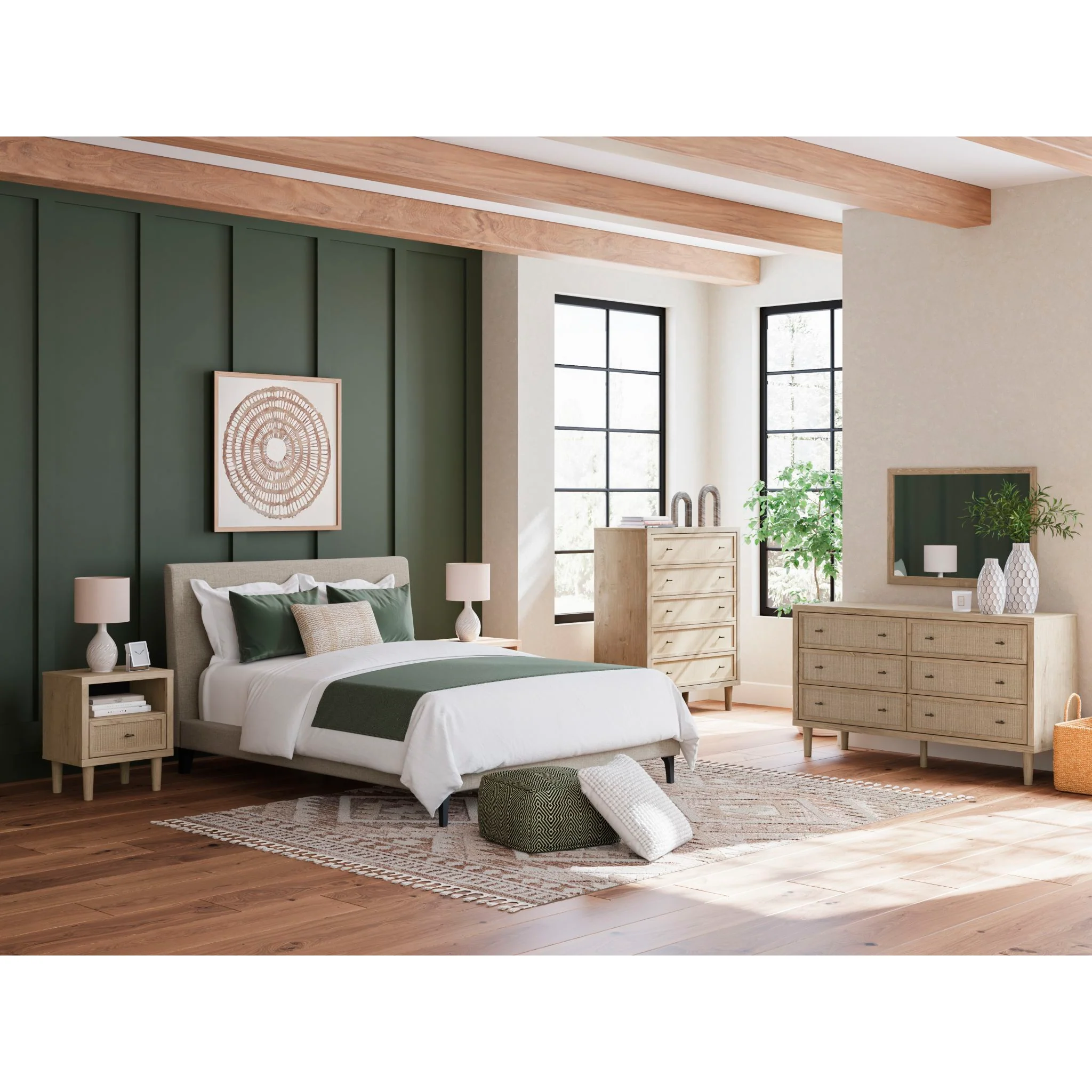 Cielden Upholstered Bed - Image 3