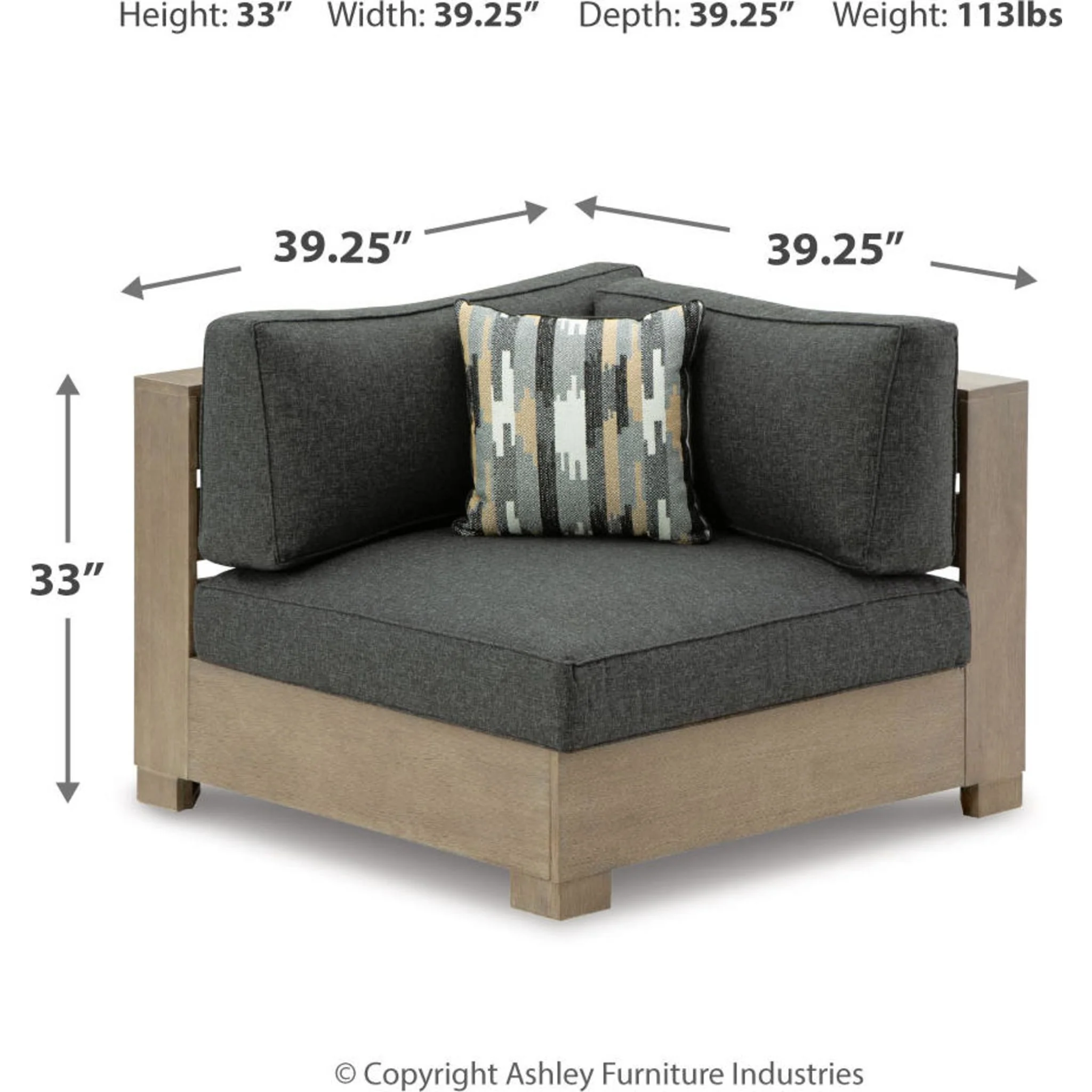 Citrine Park 2 Piece Outdoor Modular Seating - Image 11