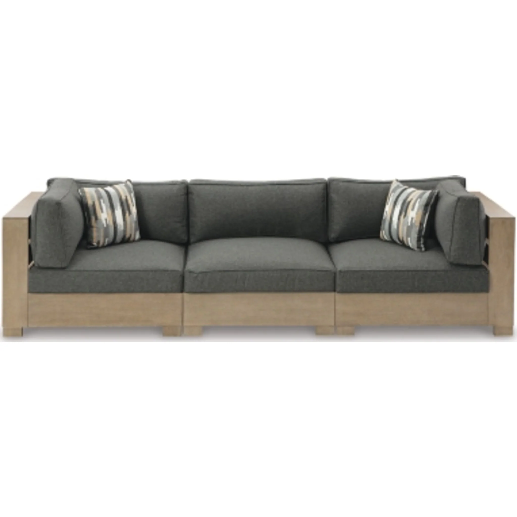 Citrine Park 3 Piece Outdoor Modular Seating - Image 3