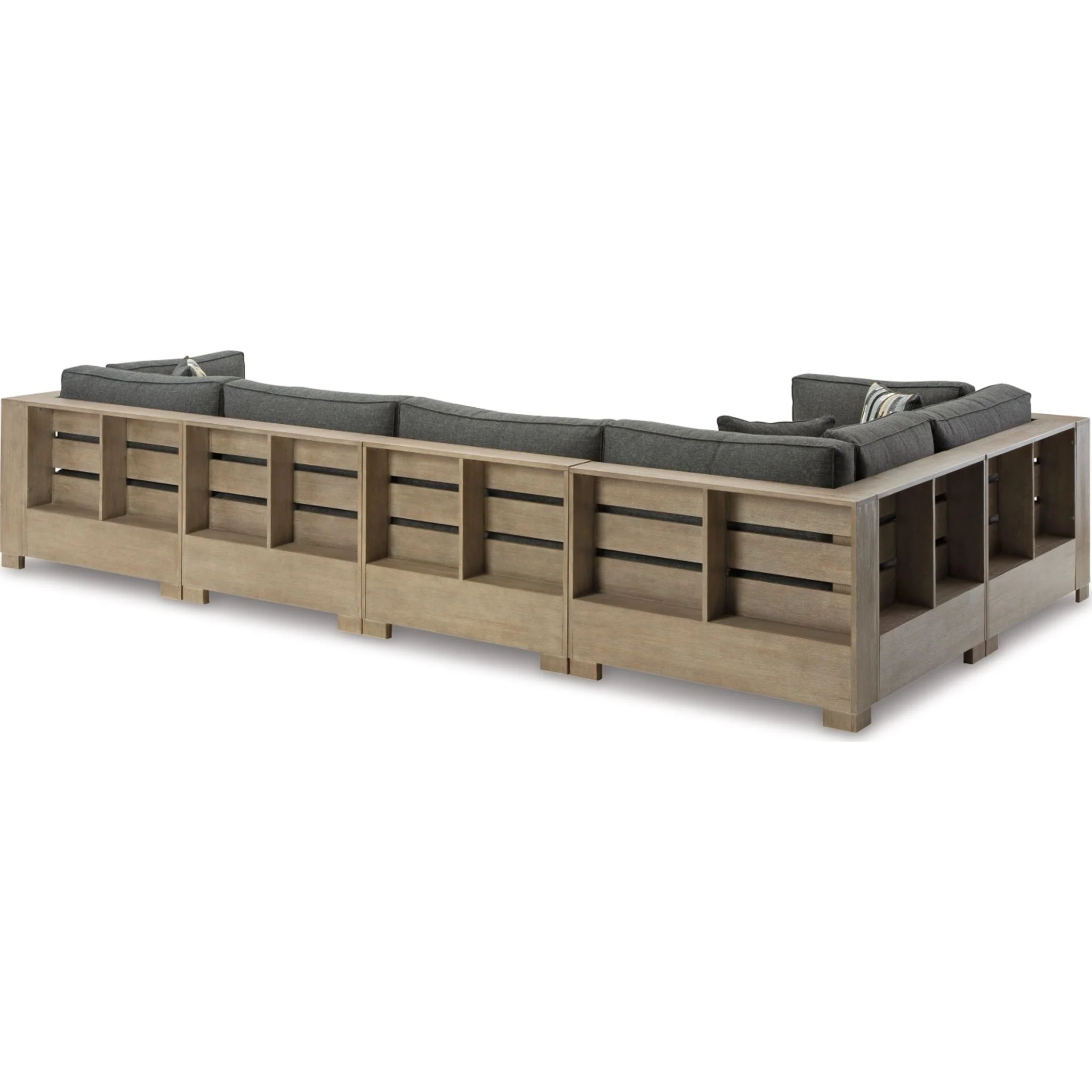 Citrine Park 5 Piece Outdoor Modular Seating - Image 3