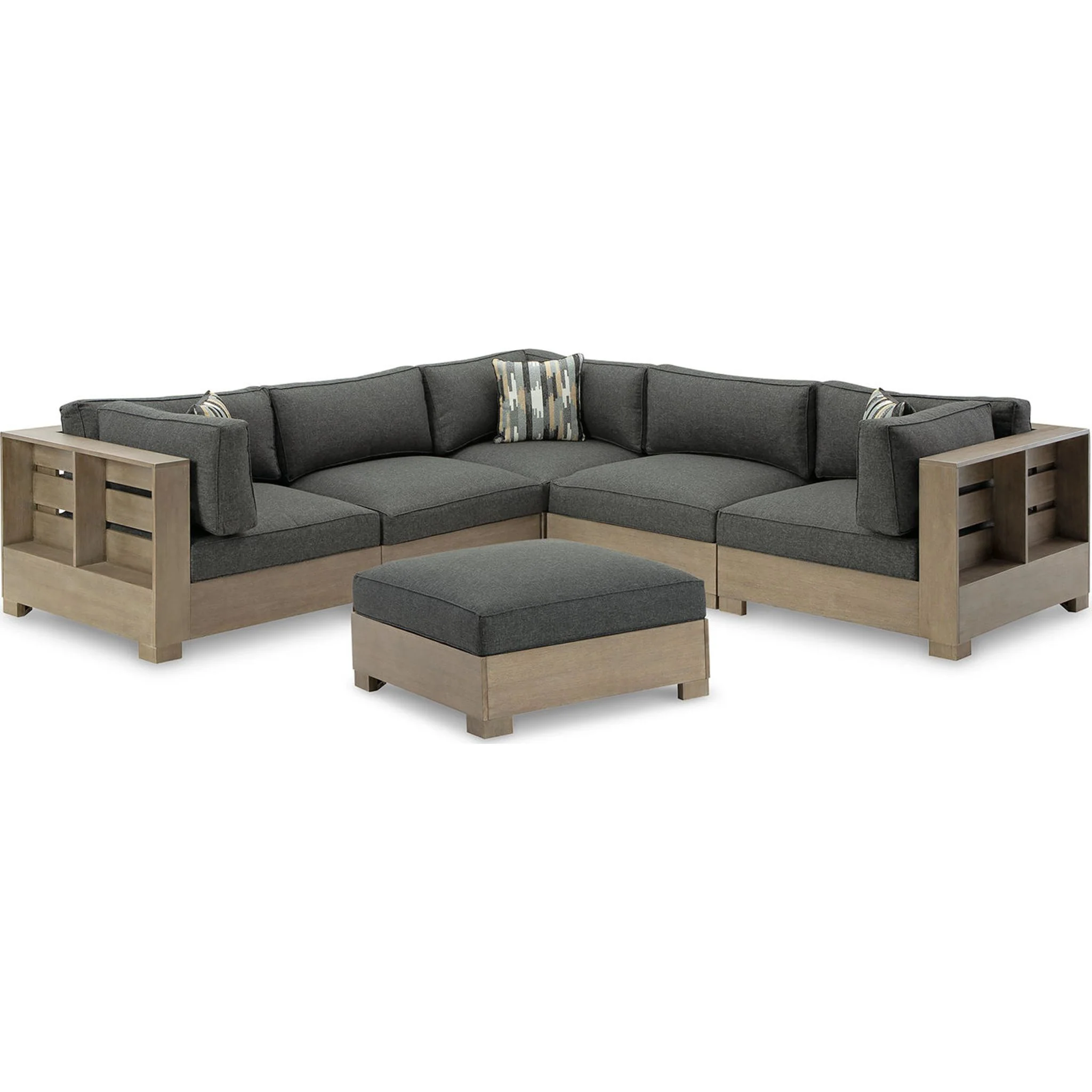 Citrine Park 6 Piece Outdoor Modular Seating - Image 11
