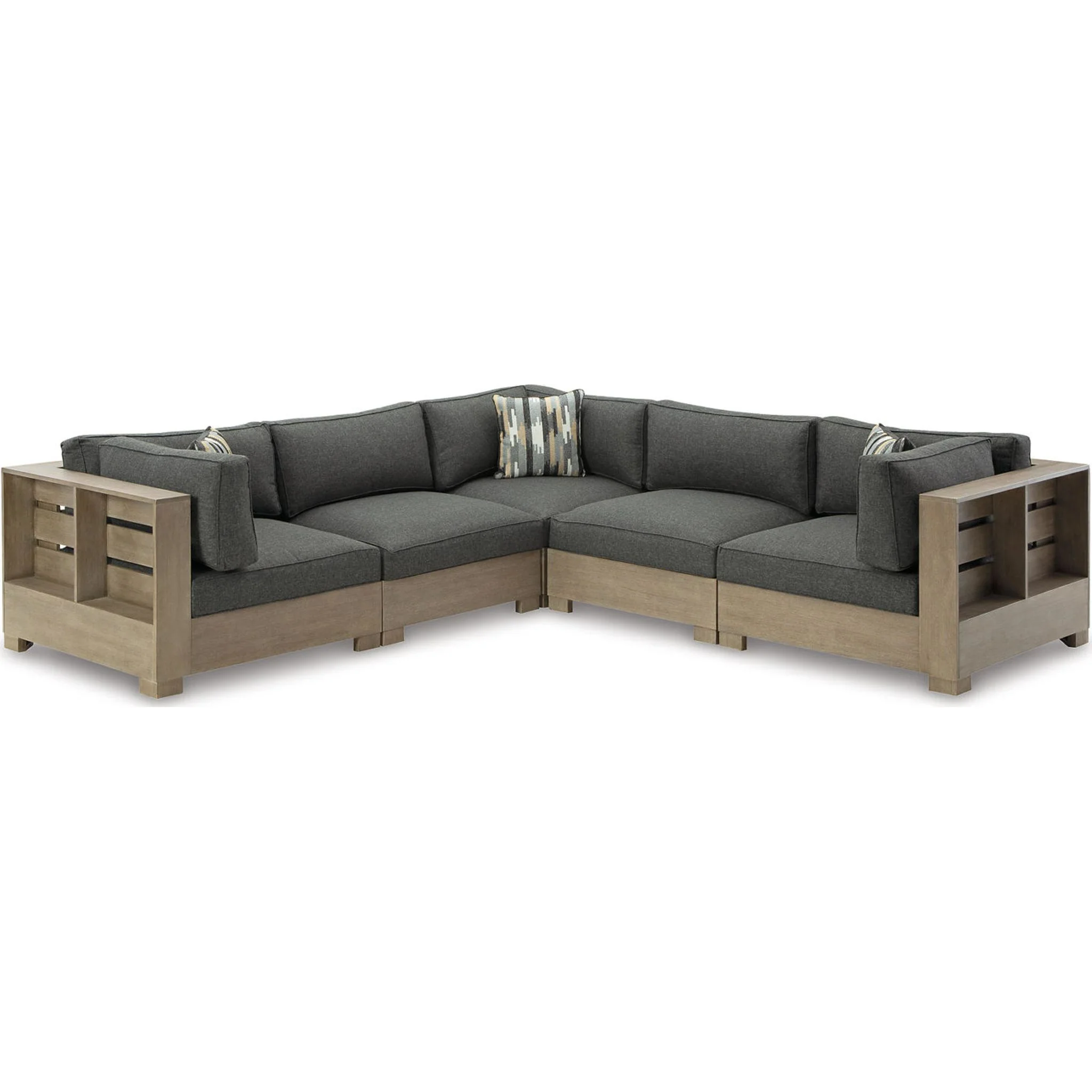 Citrine Park 6 Piece Outdoor Modular Seating - Image 13