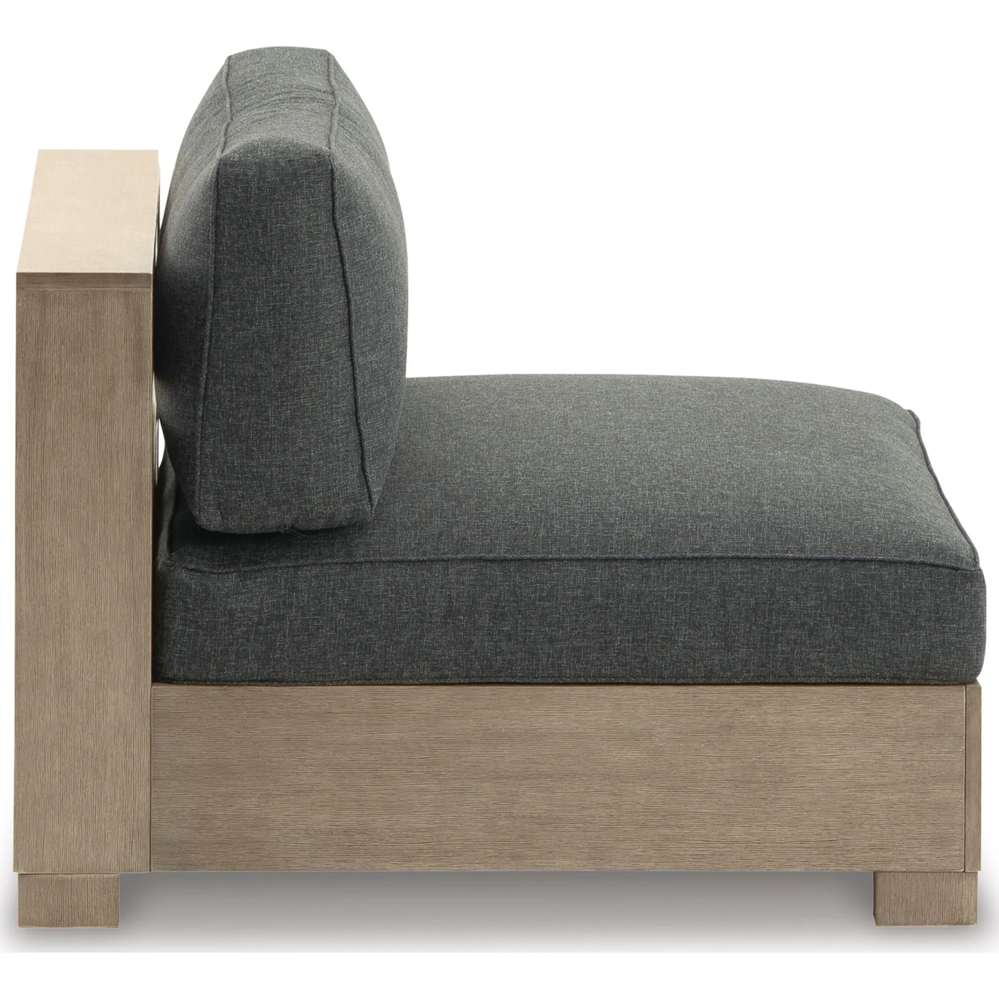 Citrine Park Outdoor Modular Armless Chair with Cushion - Image 4