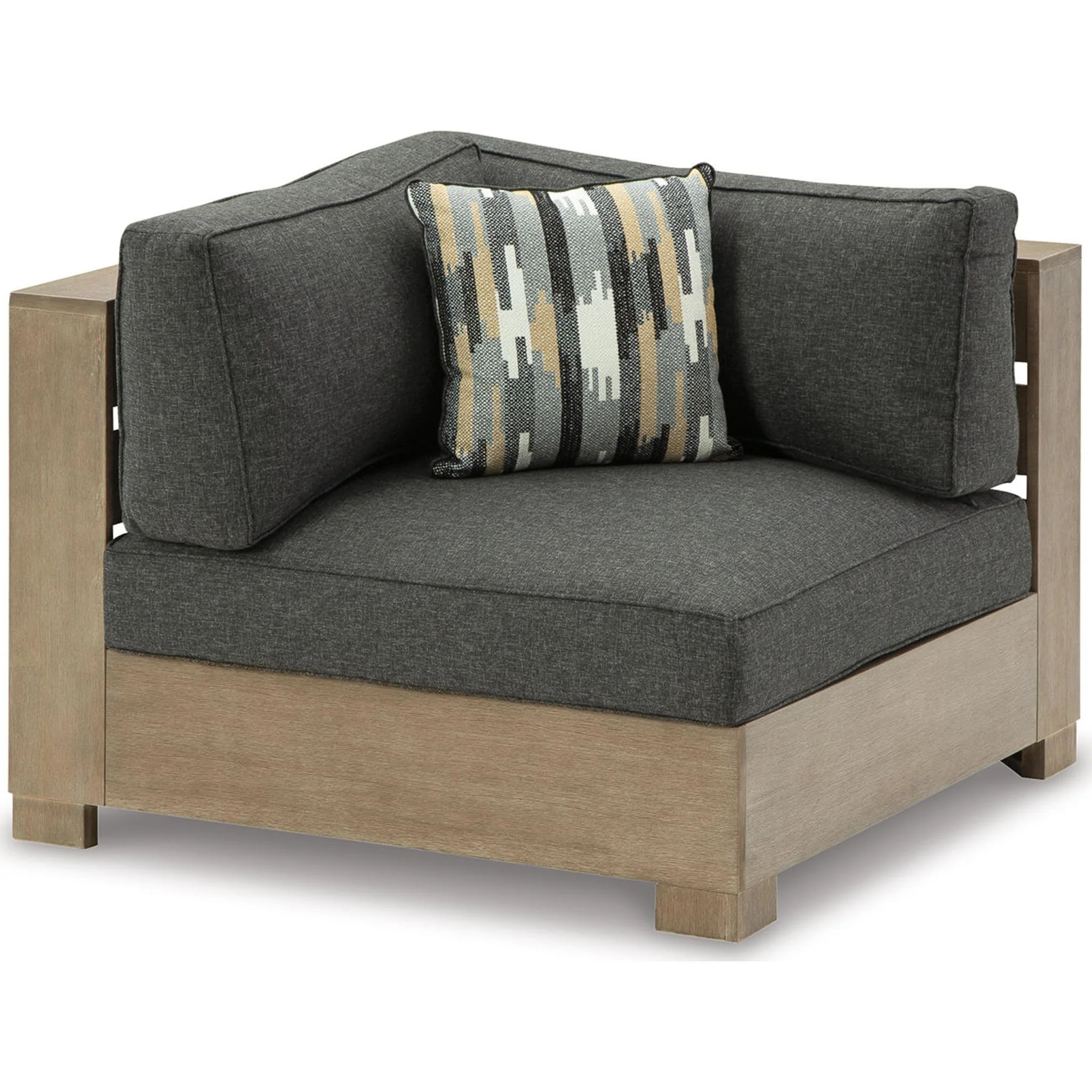 Citrine Park Outdoor Left Arm Facing Chair with Cushion - Image 7