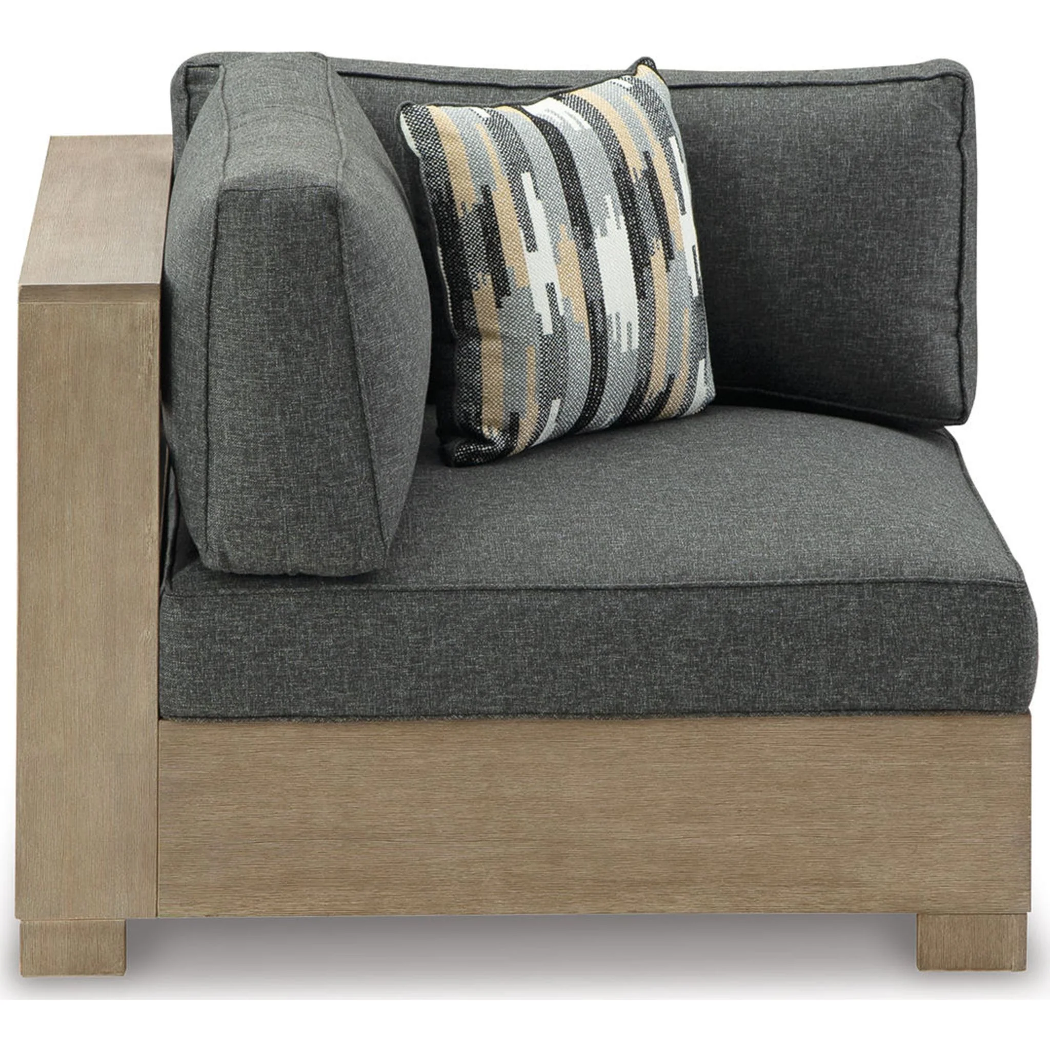 Citrine Park Outdoor Left Arm Facing Chair with Cushion - Image 9