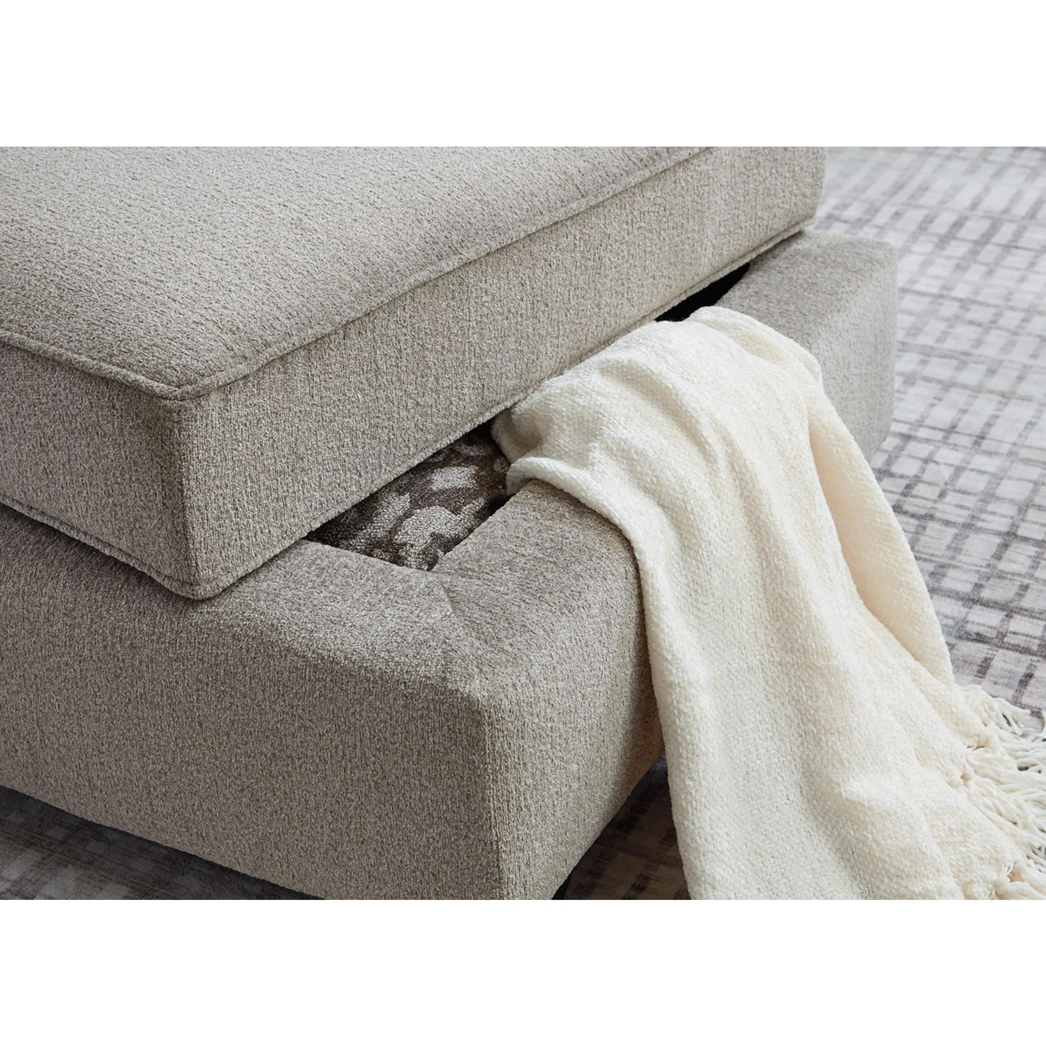Claireah Ottoman with Storage - Image 6