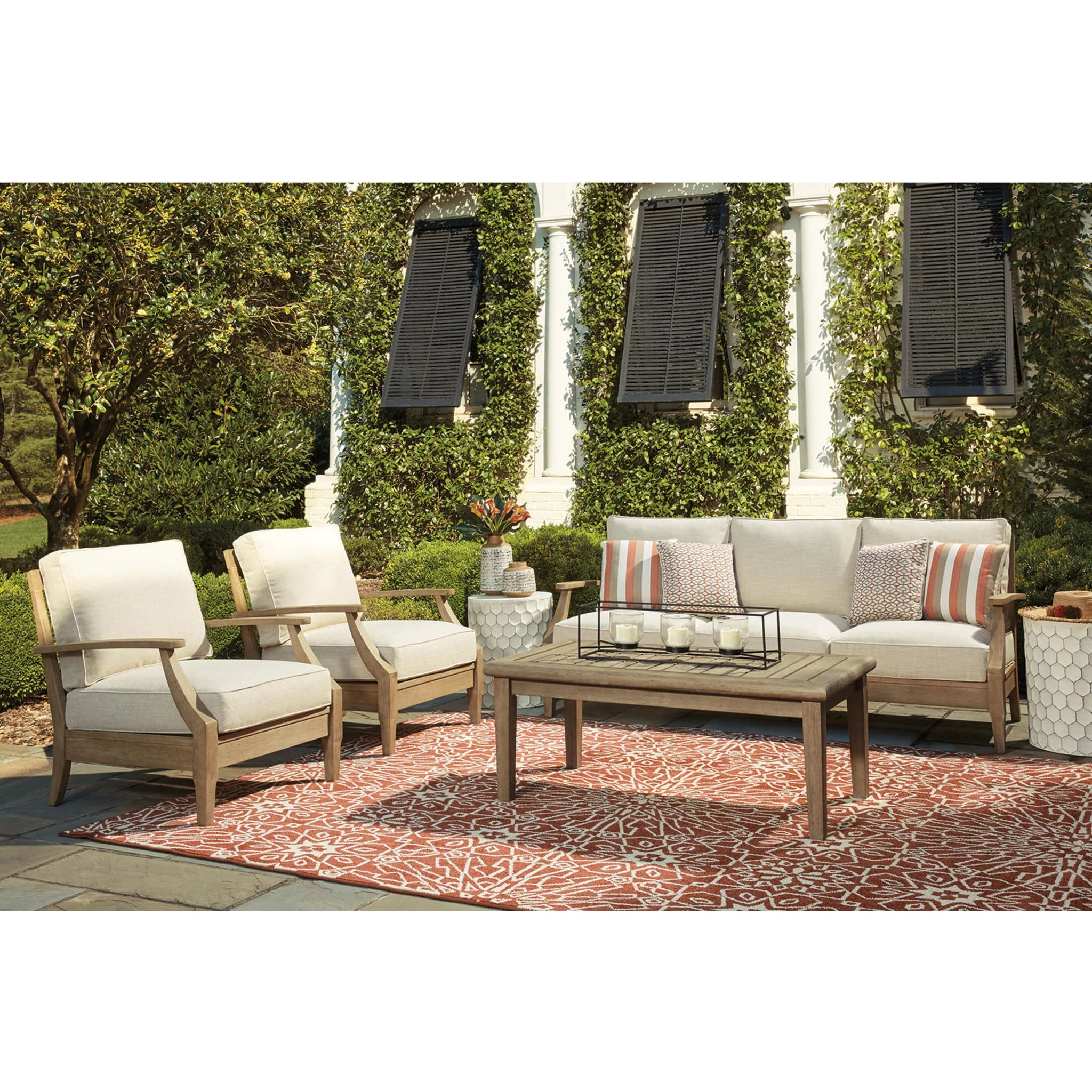 Clare View 3 Piece Outdoor Seating - Image 2