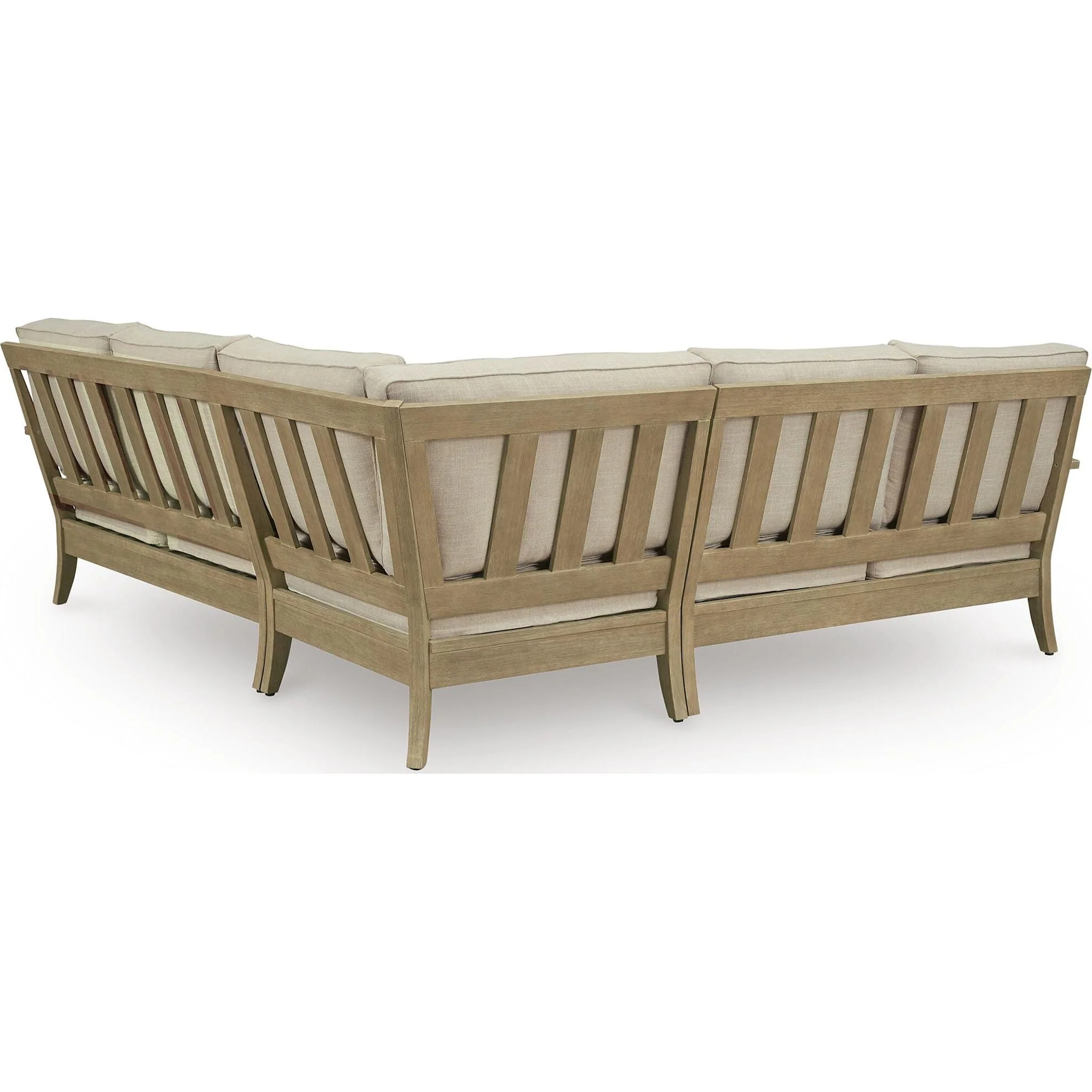 Clare View 3 Piece Outdoor Modular Sectional - Image 3