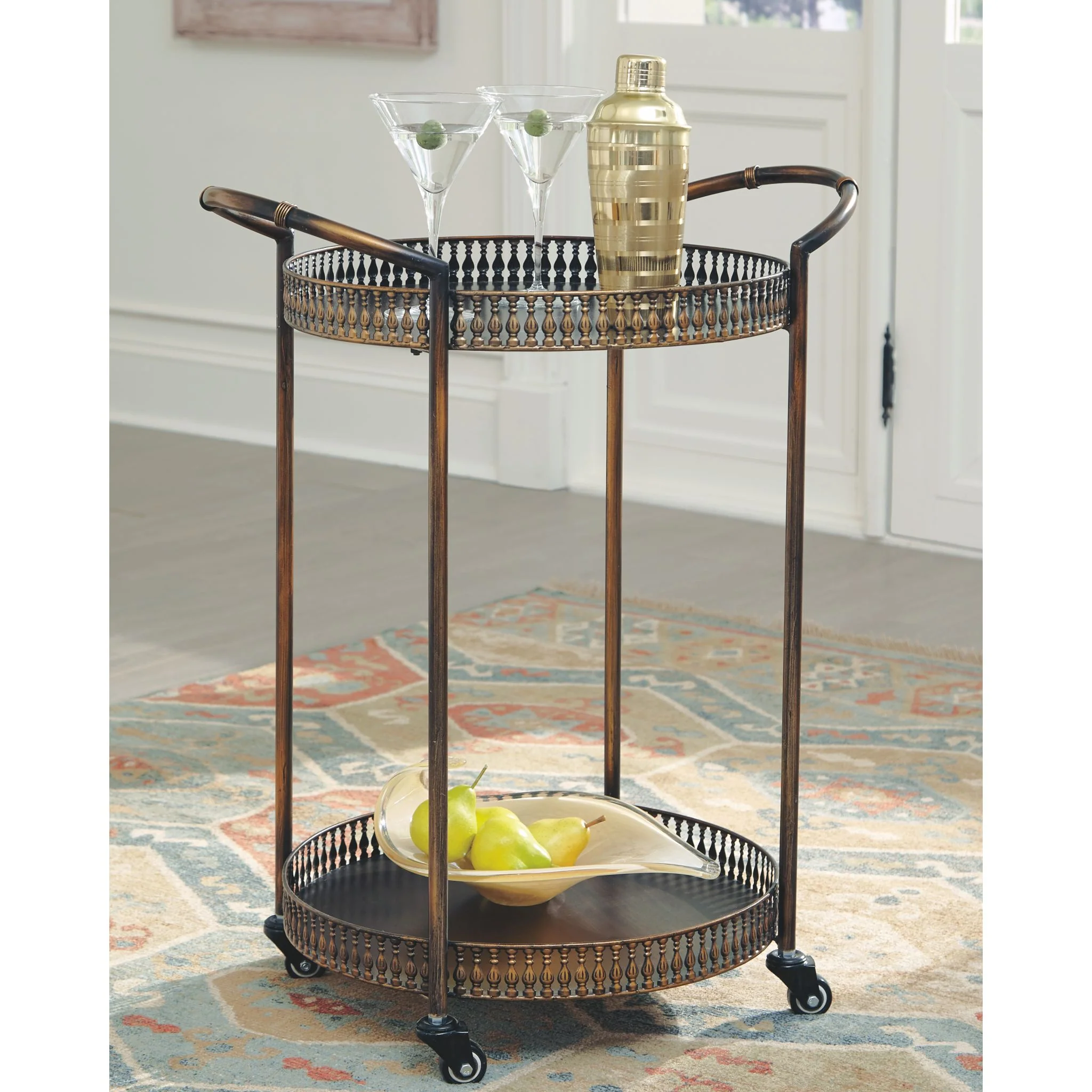 Clarkburn Bar Cart - Image 2