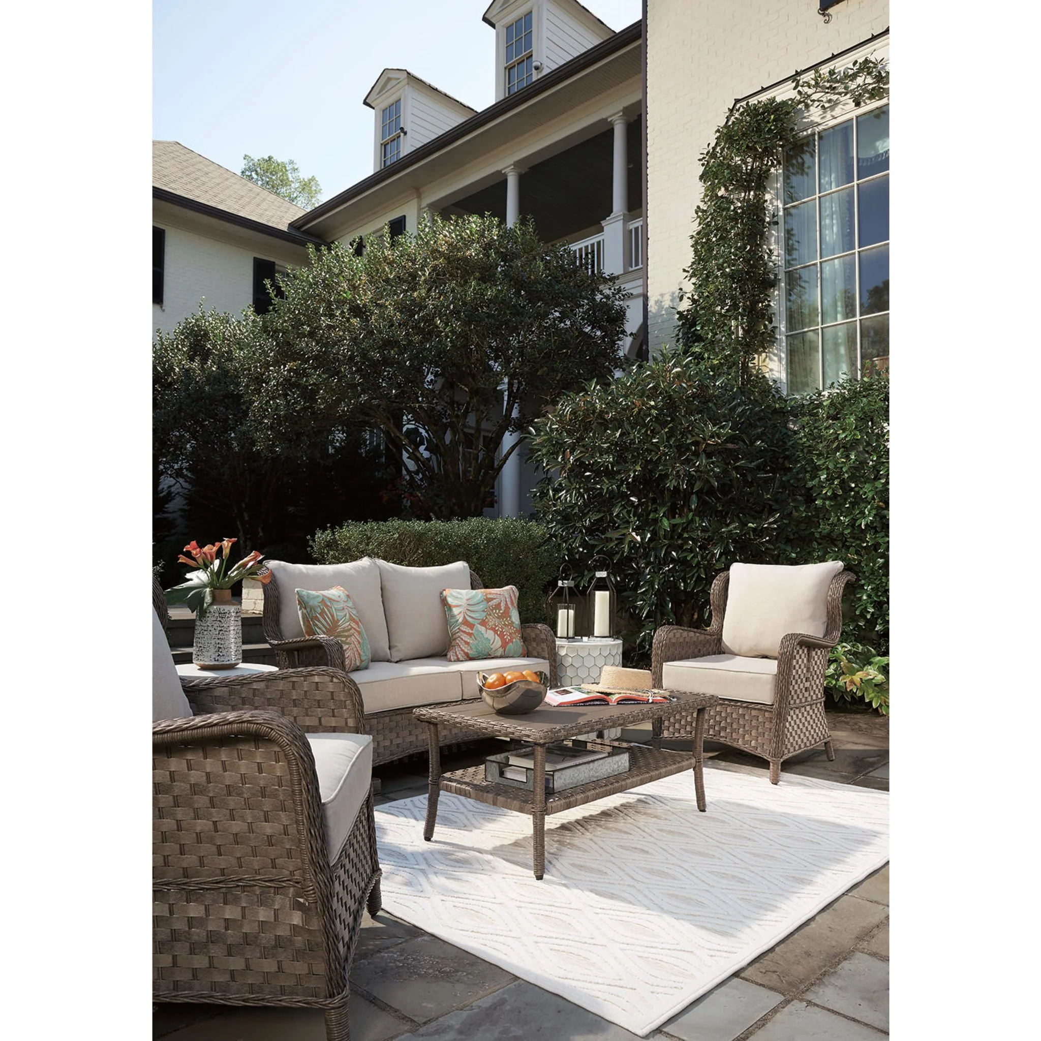Clear Ridge 4 Piece Outdoor Seating - Image 15