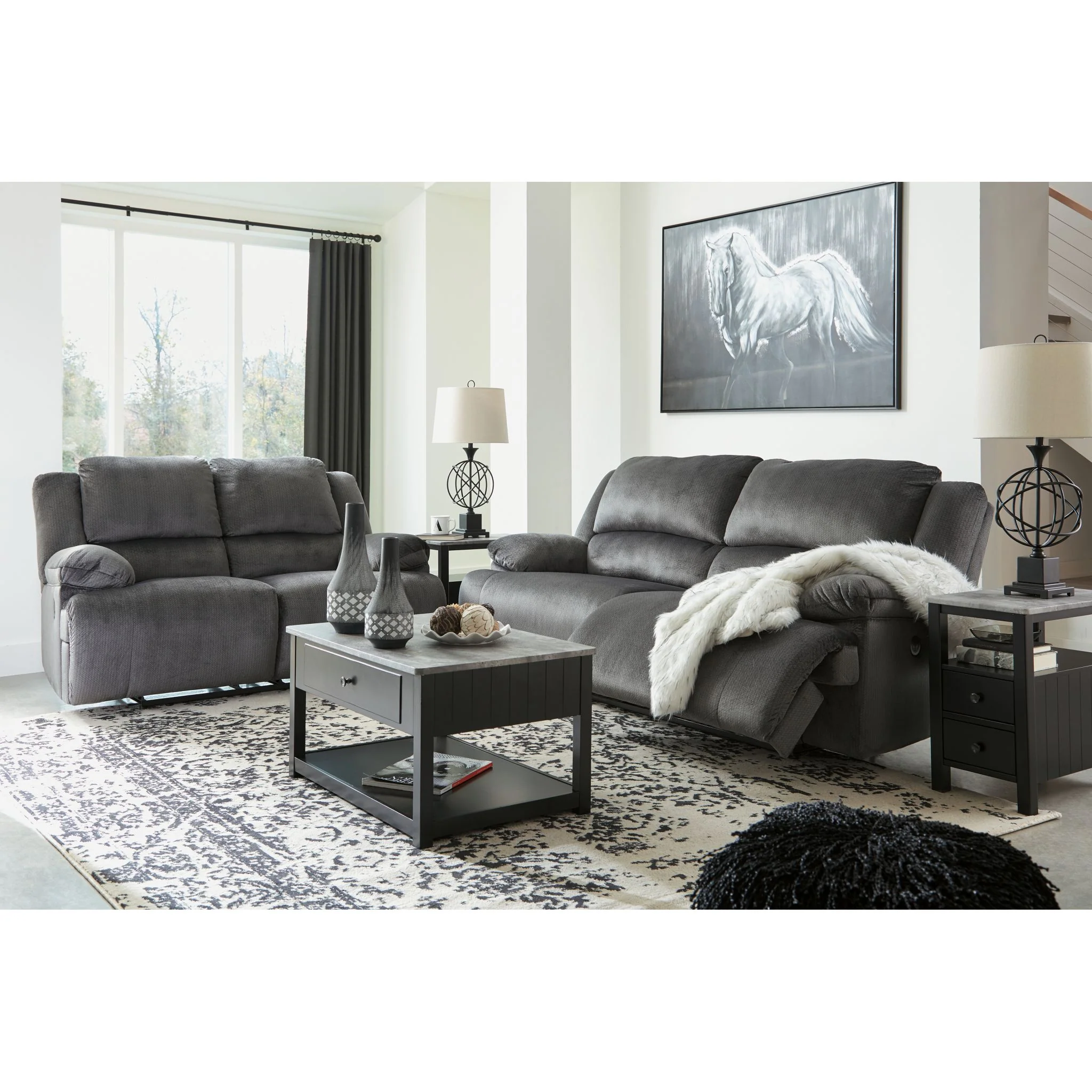 Clonmel Reclining Loveseat with Power - Image 3