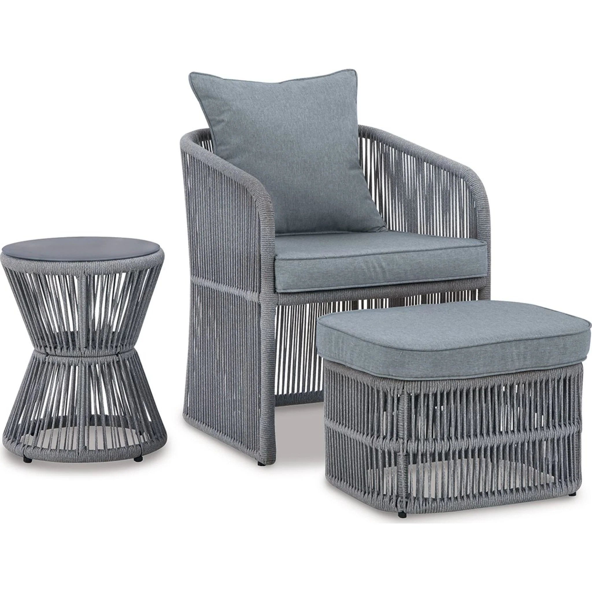 Outdoor Coast Island 3 Piece Outdoor Seating - Image 4