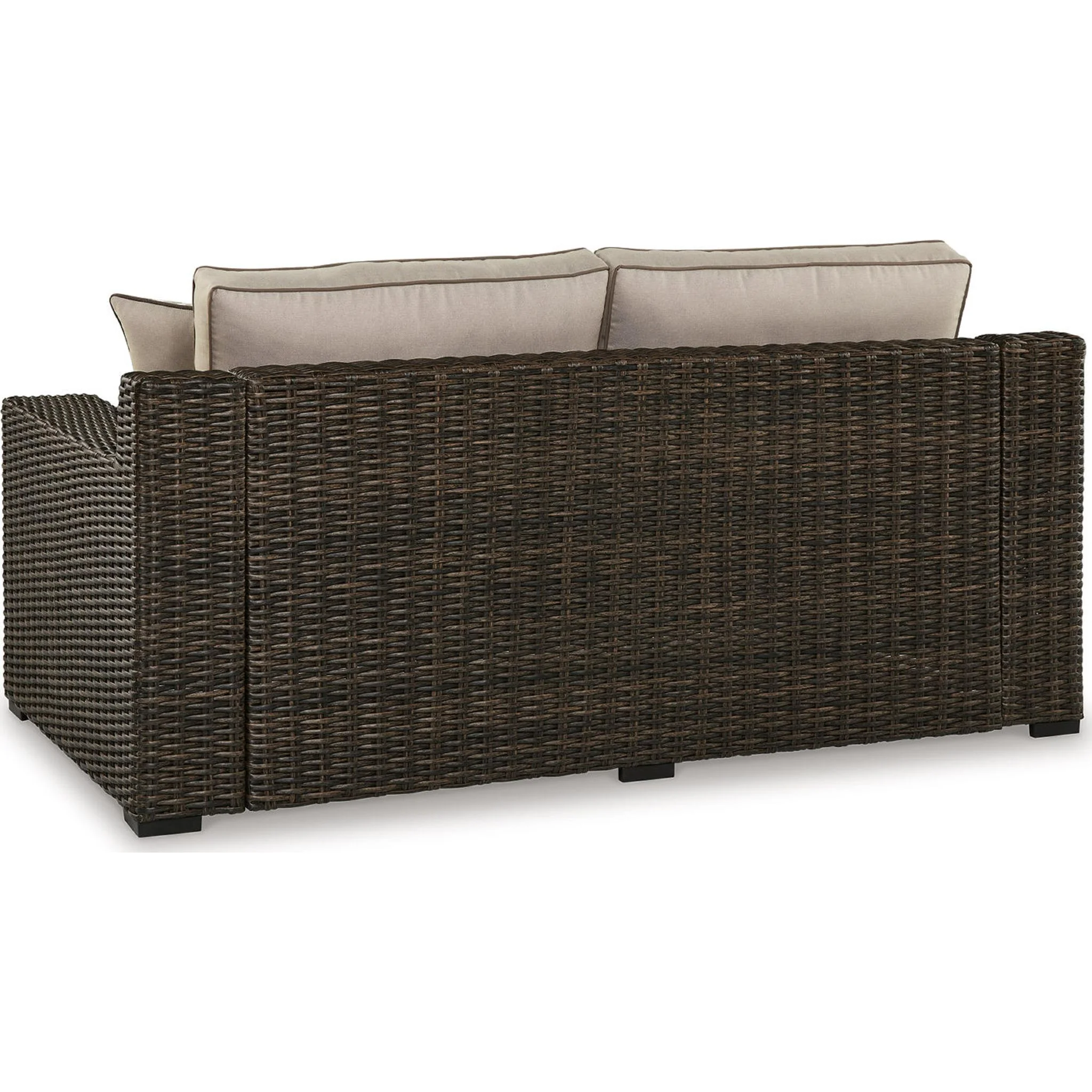 Coastline Bay Outdoor Loveseat with Cushion - Image 27