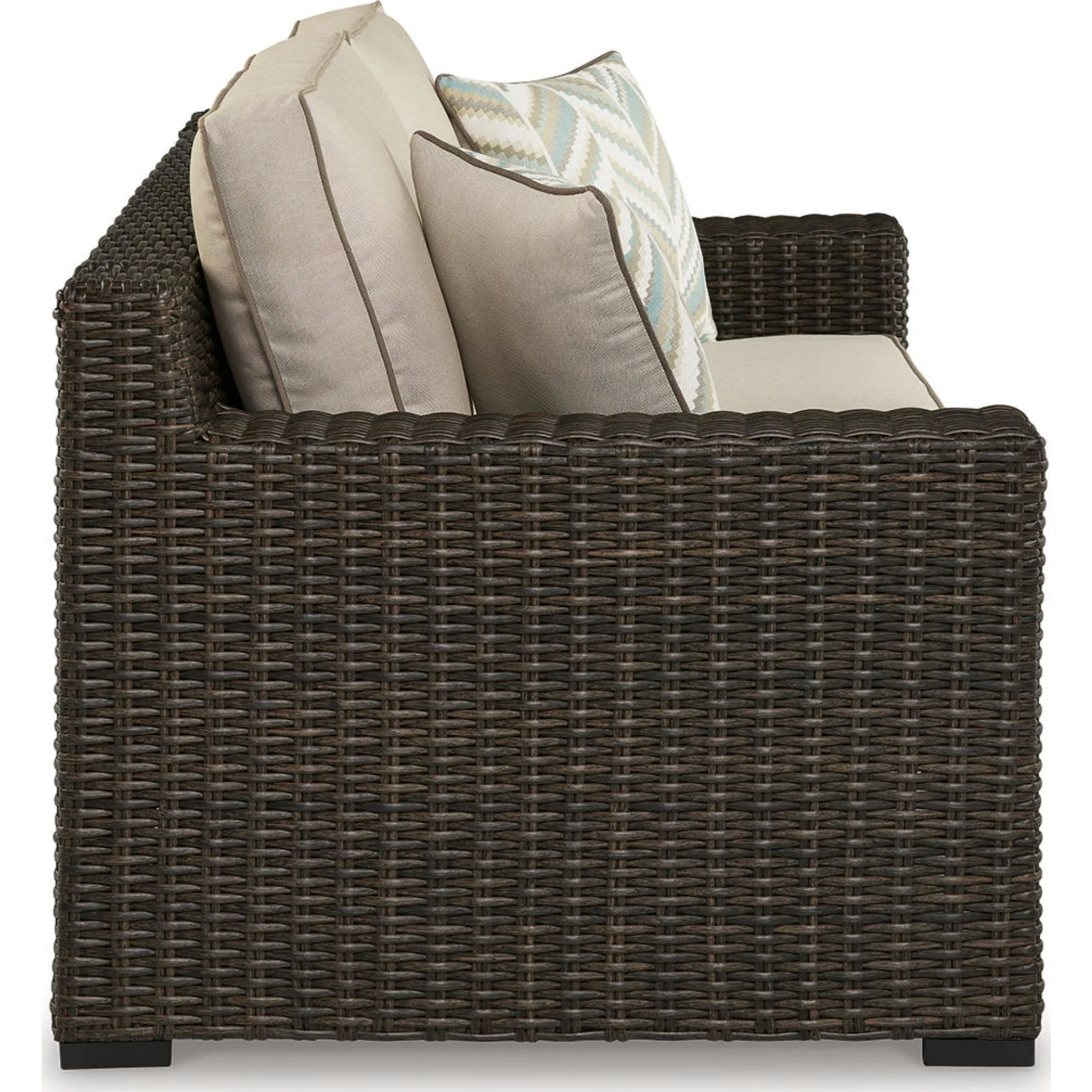 Coastline Bay Outdoor Loveseat with Cushion - Image 29