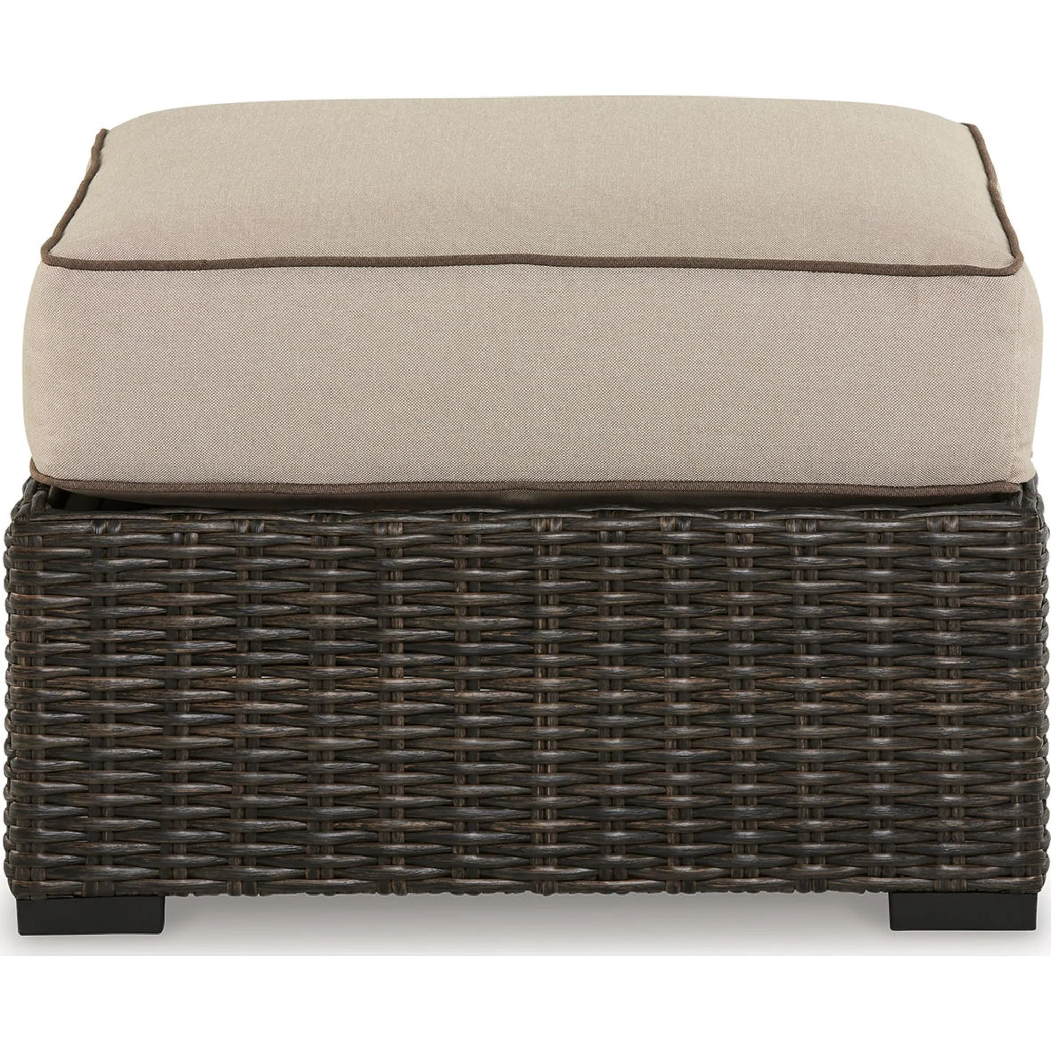 Coastline Bay Outdoor Ottoman with Cushion - Image 14