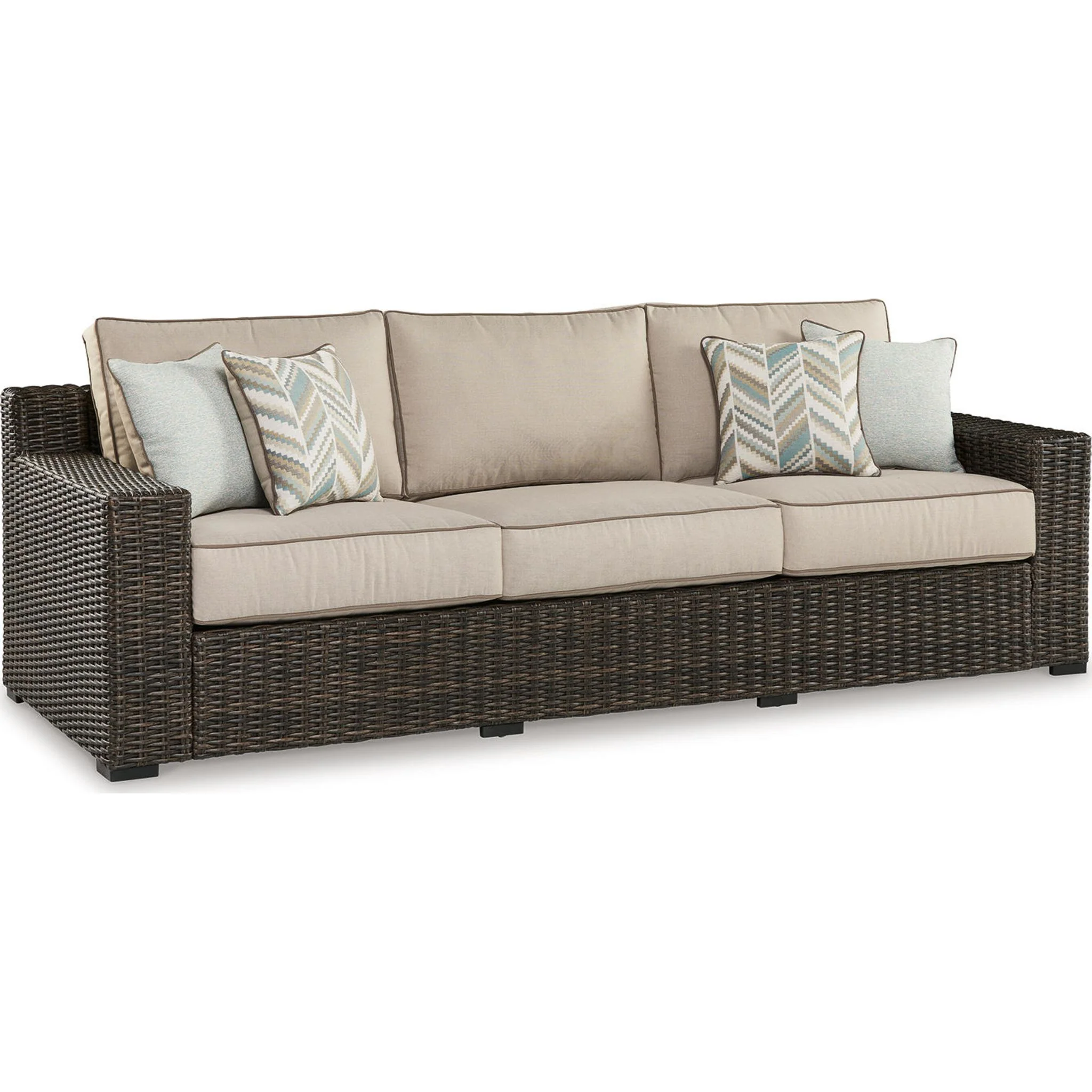 Coastline Bay Outdoor Sofa with Cushion - Image 3