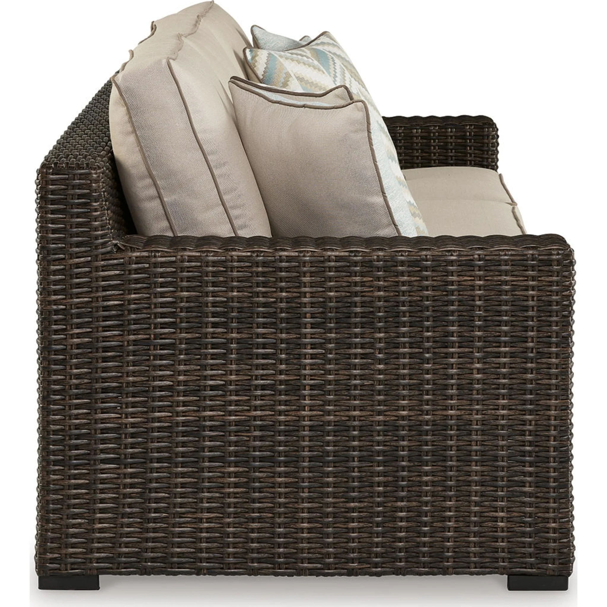Coastline Bay Outdoor Sofa with Cushion - Image 4