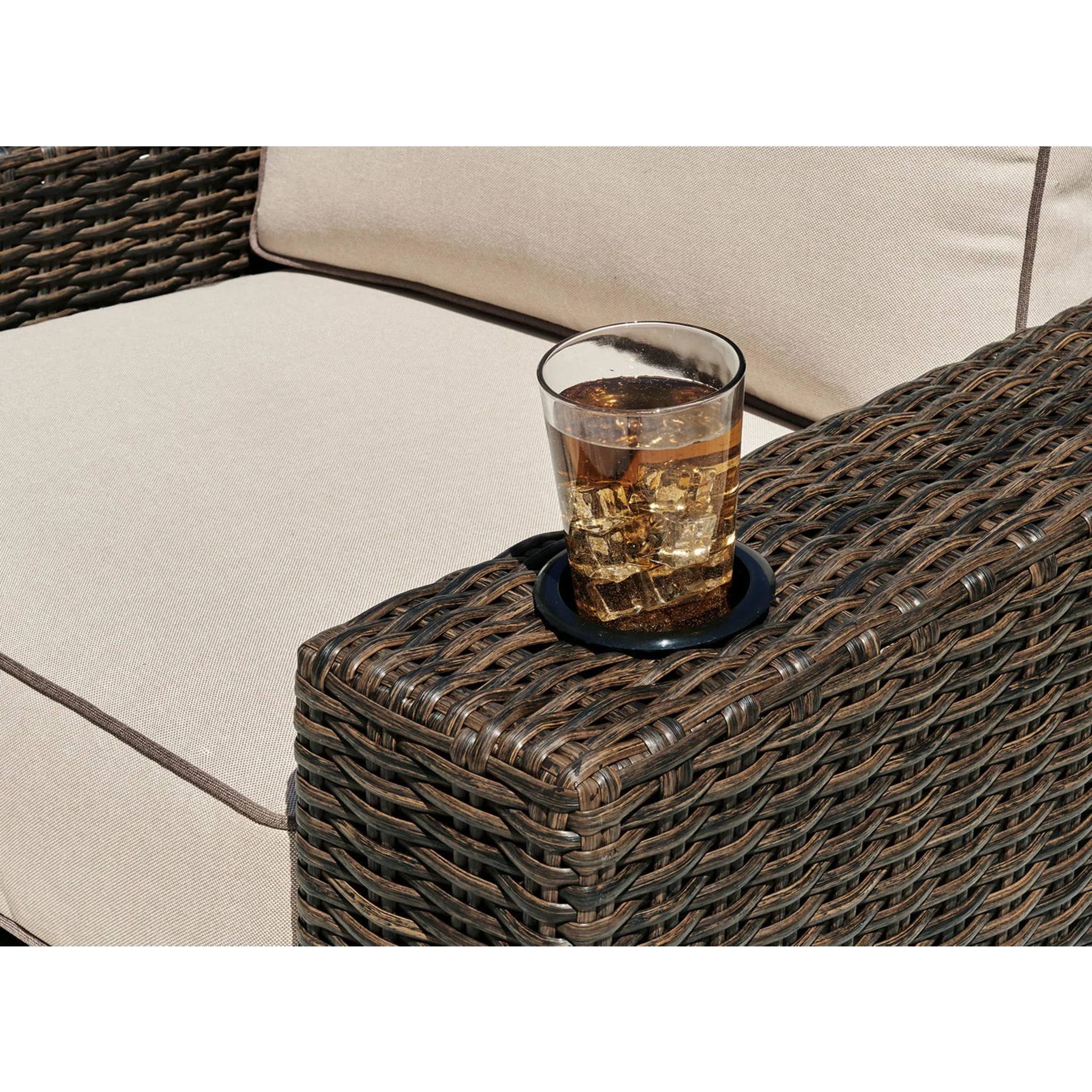 Coastline Bay Outdoor Swivel Lounge Chair with Cushion - Image 27