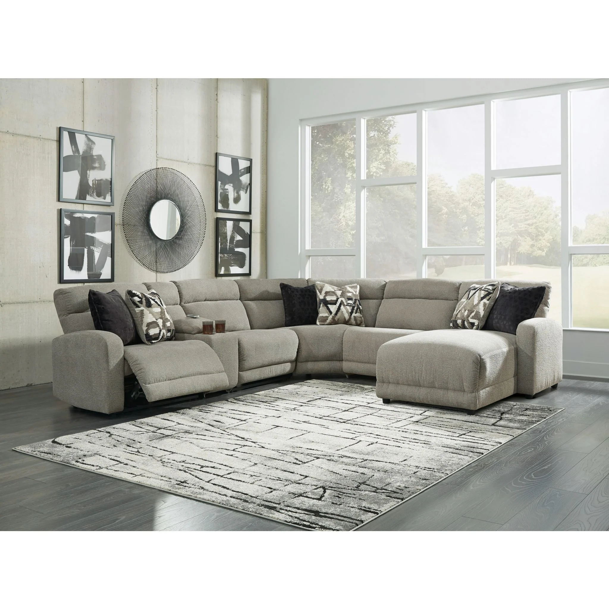 Colleyville 6 Piece Reclining Sectional - Image 2