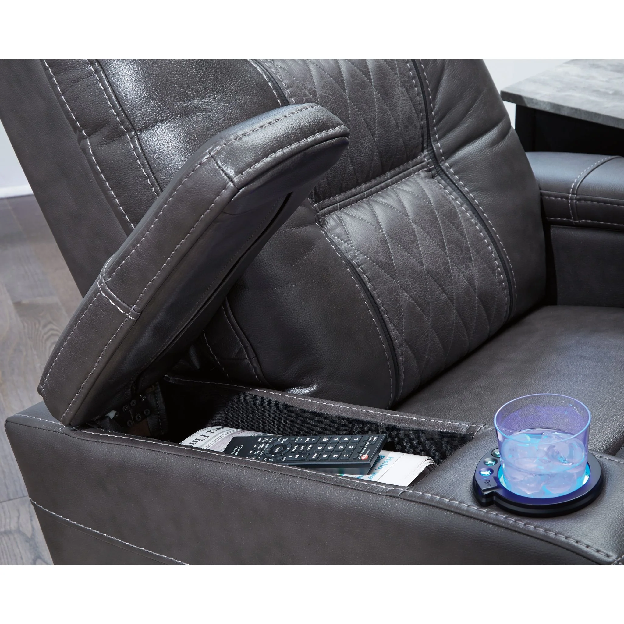 Composer Power Recliner with Adjustable Headrest - Image 7