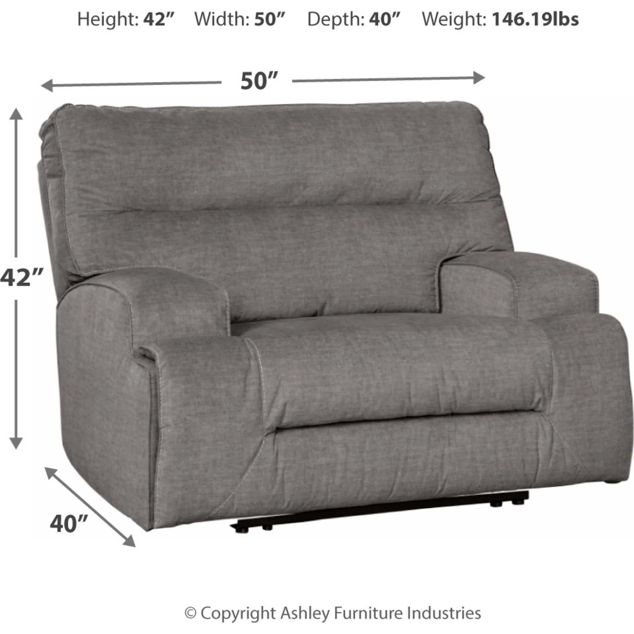 Coombs Wide Seat Recliner - Image 7