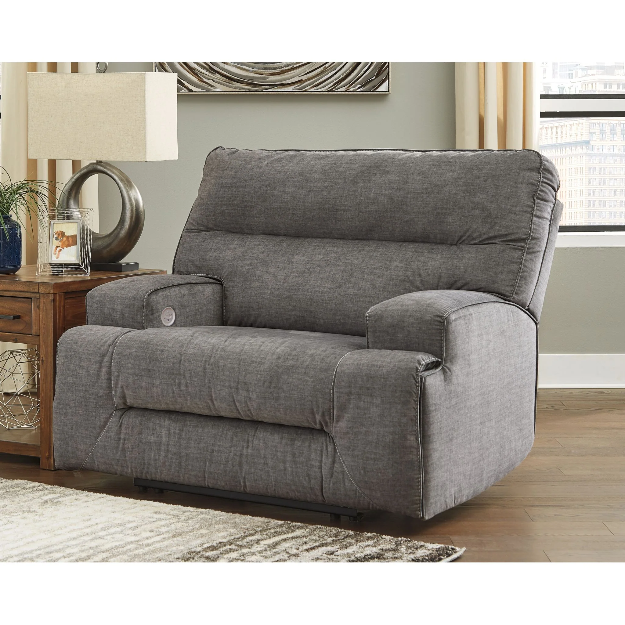 Coombs Wide Seat Recliner with Power - Image 2