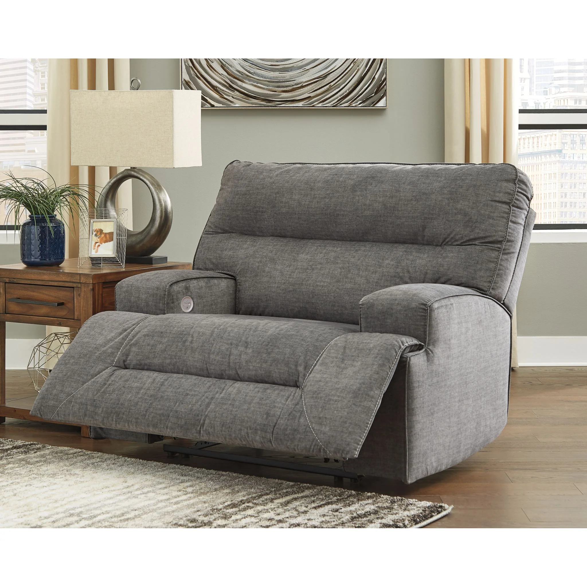 Coombs Wide Seat Recliner with Power - Image 5
