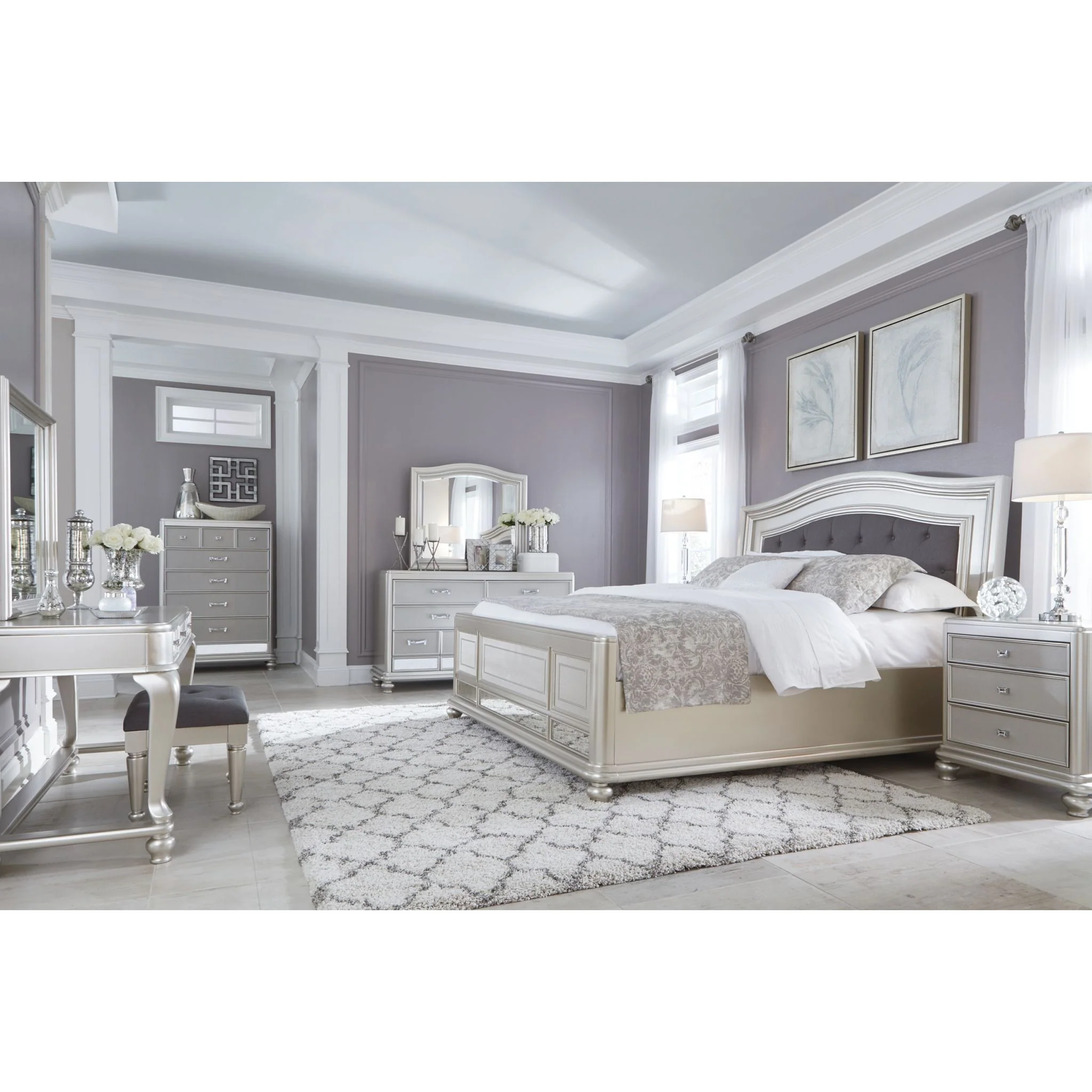 Coralayne Panel Bed - Image 36